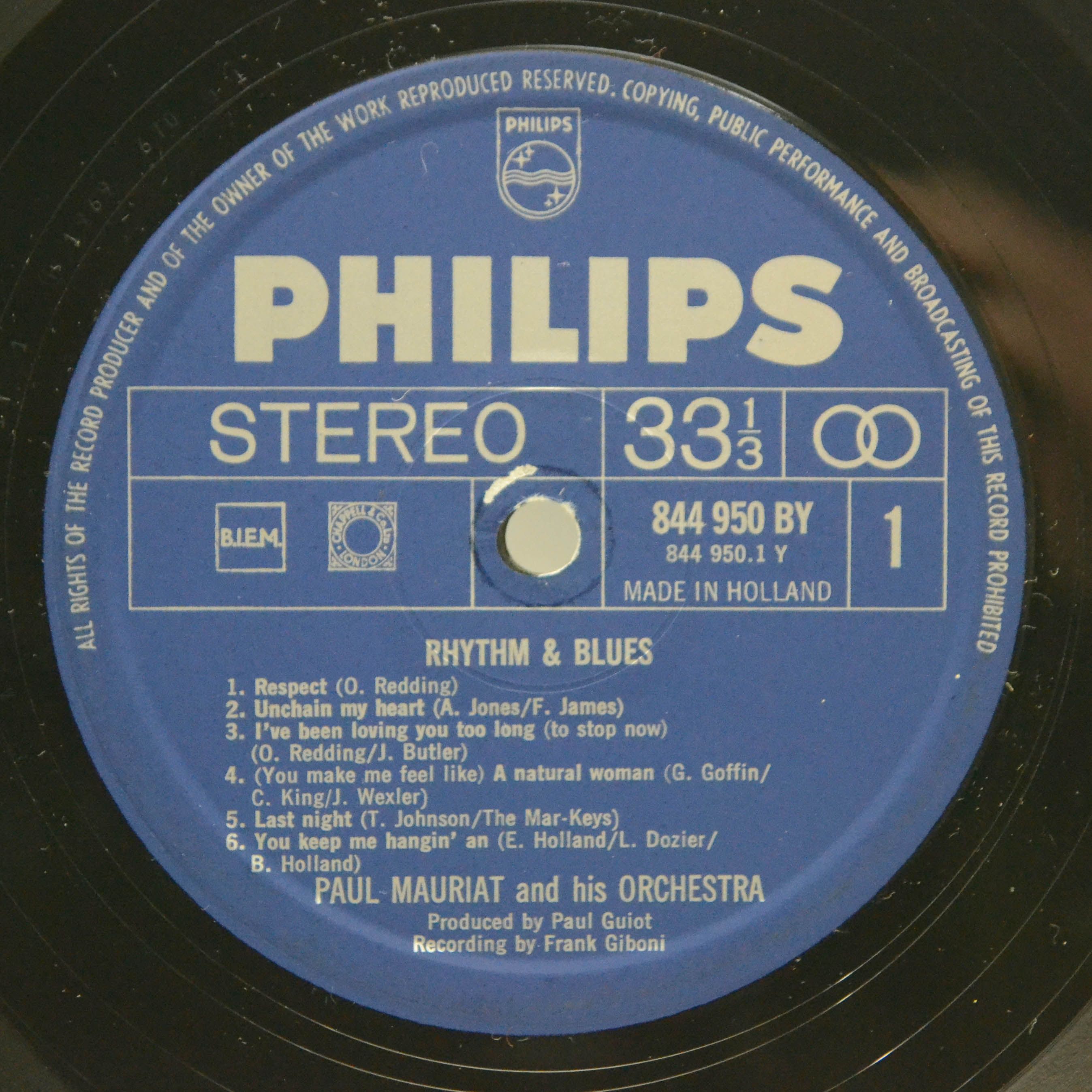 Paul Mauriat — Rhythm & Blues, 1969