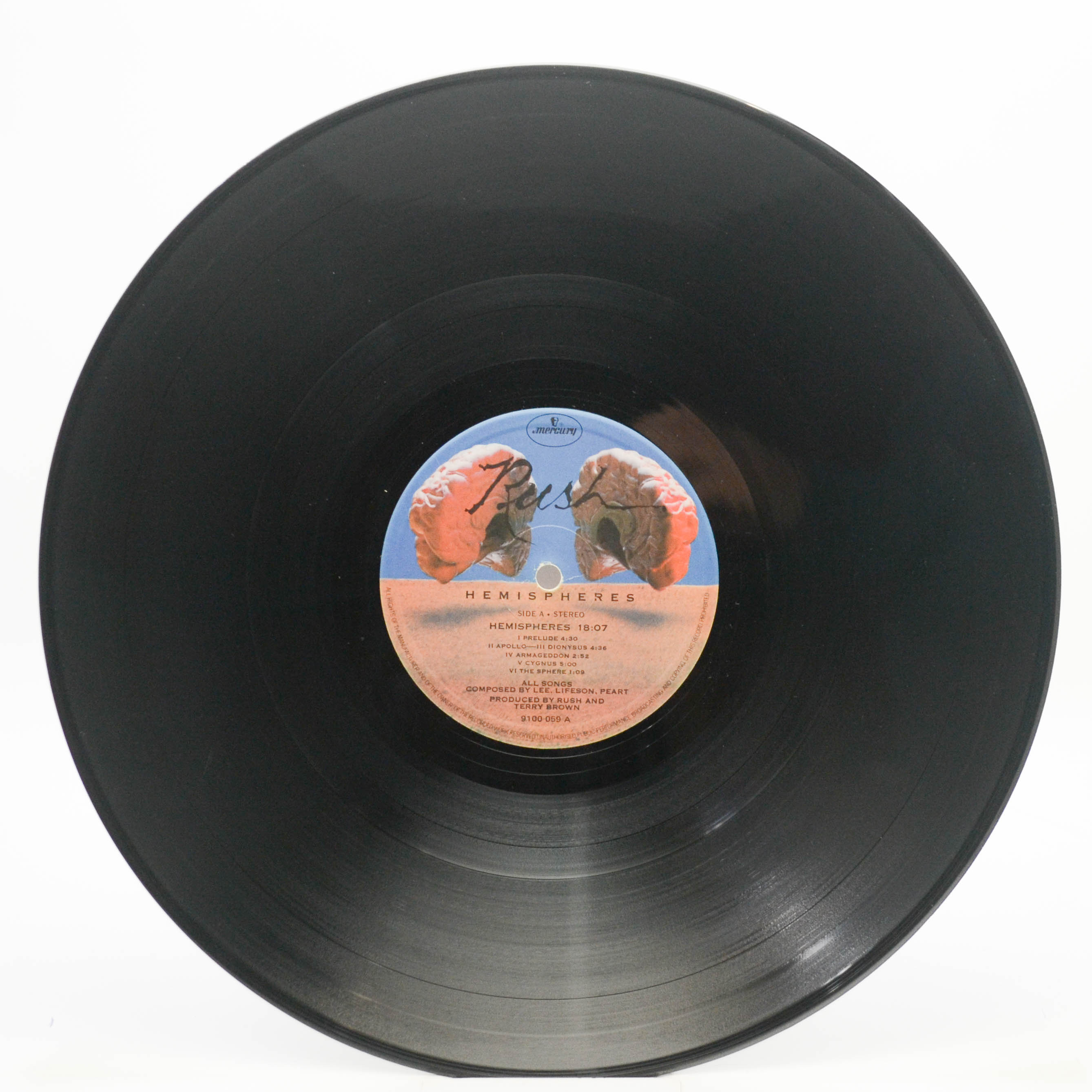 Rush — Hemispheres (UK), 1978