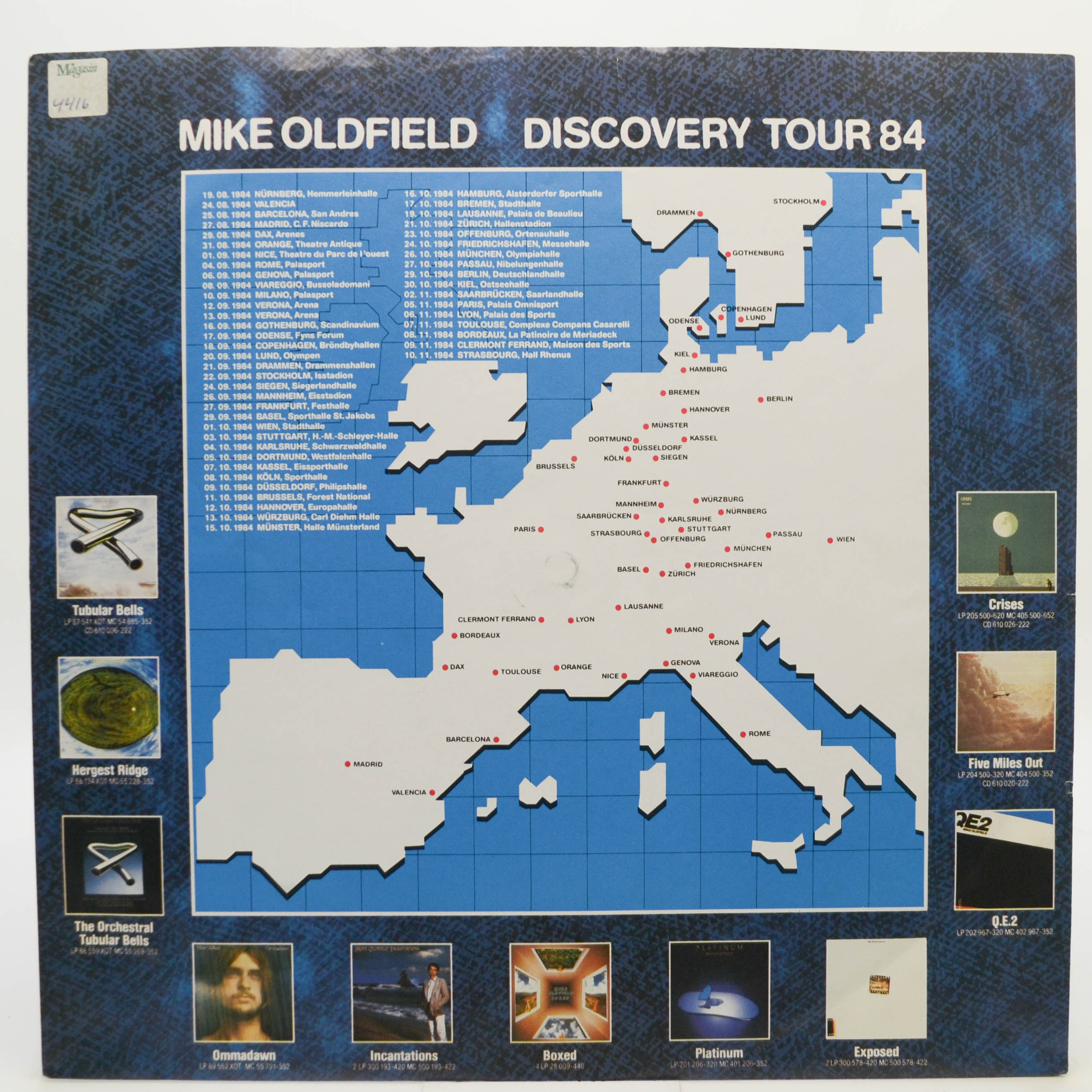 Mike Oldfield — Discovery, 1984