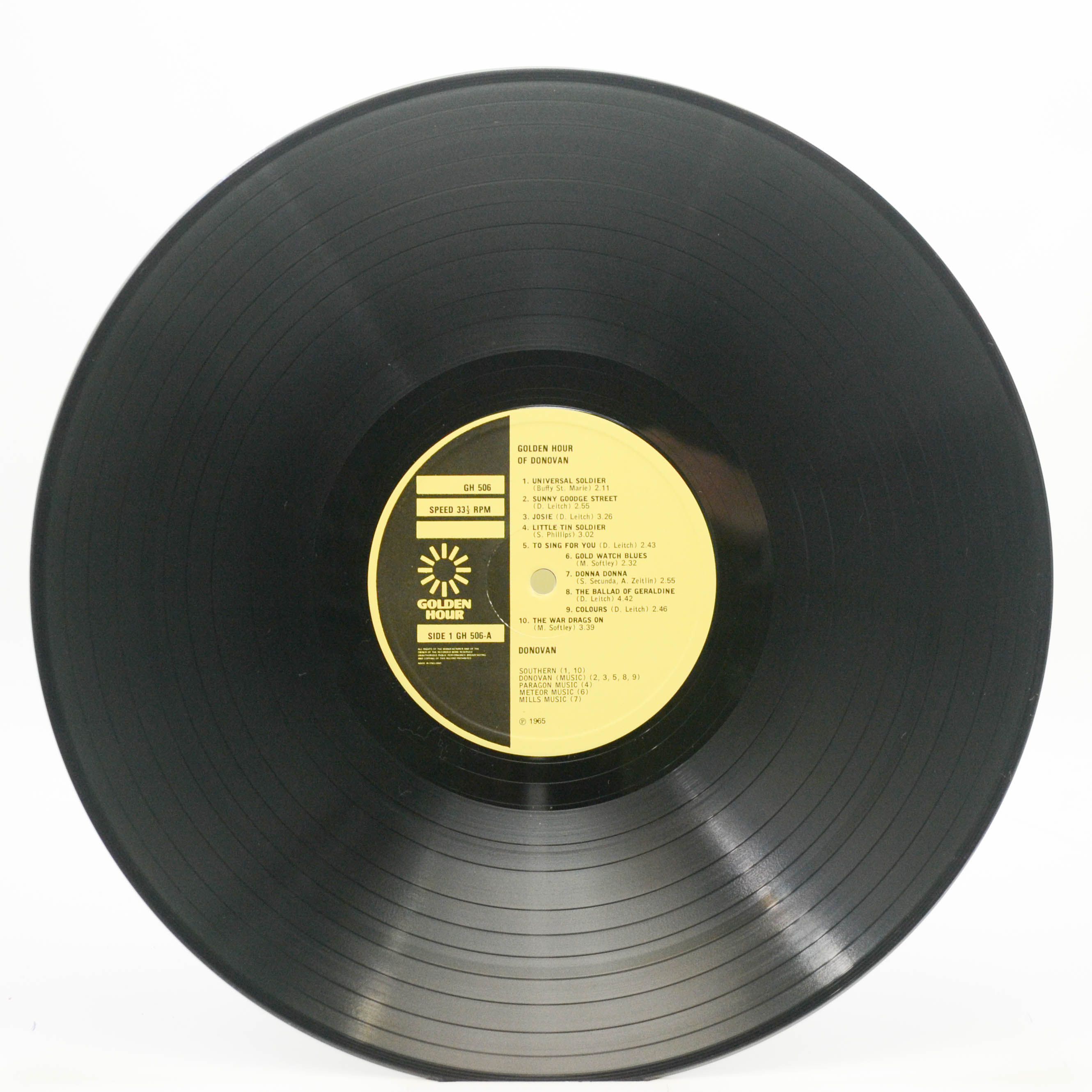 Donovan — Golden Hour Of Donovan, 1971