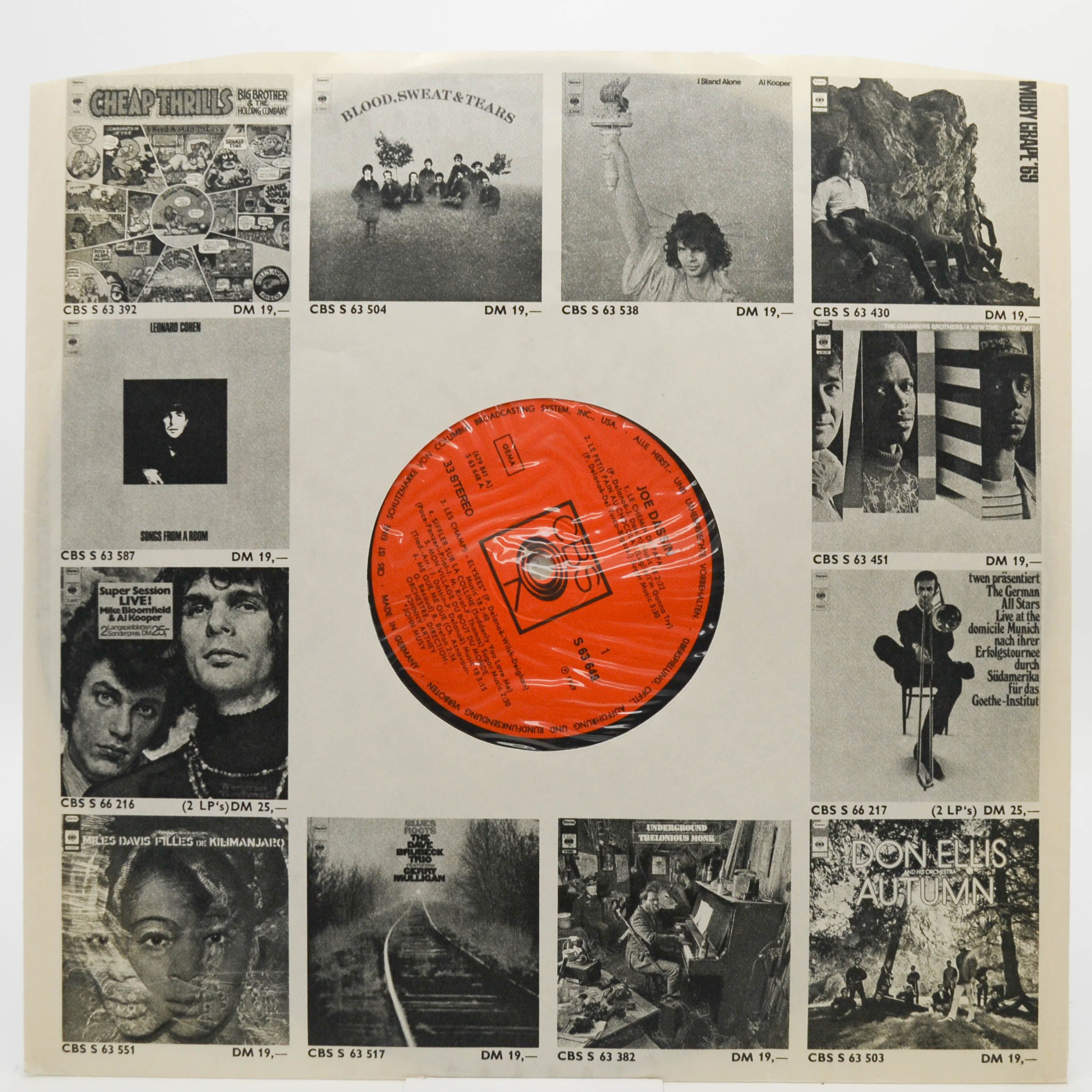 Joe Dassin — Joe Dassin, 1969