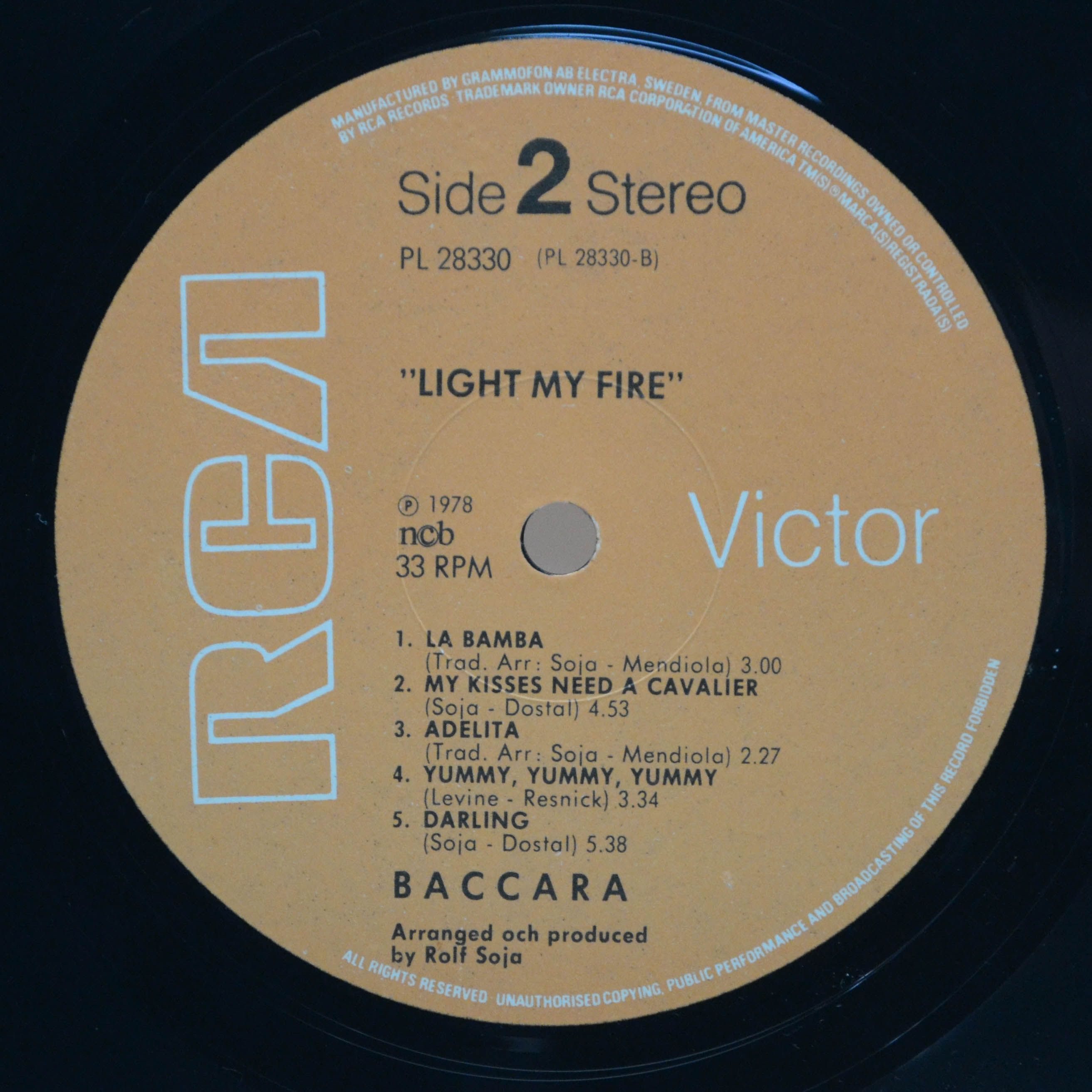 Baccara — Light My Fire, 1978