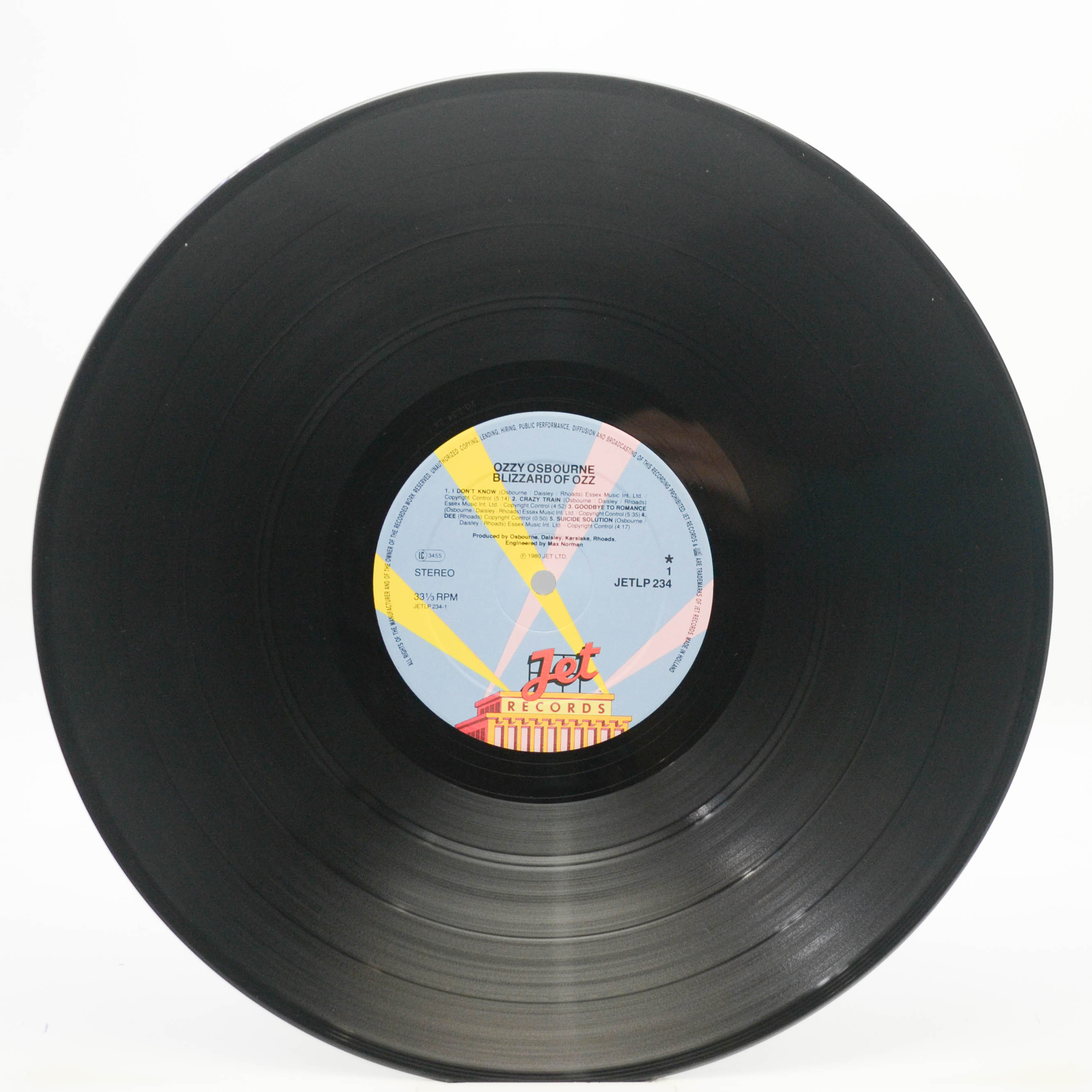 Ozzy Osbourne — Blizzard Of Ozz, 1980