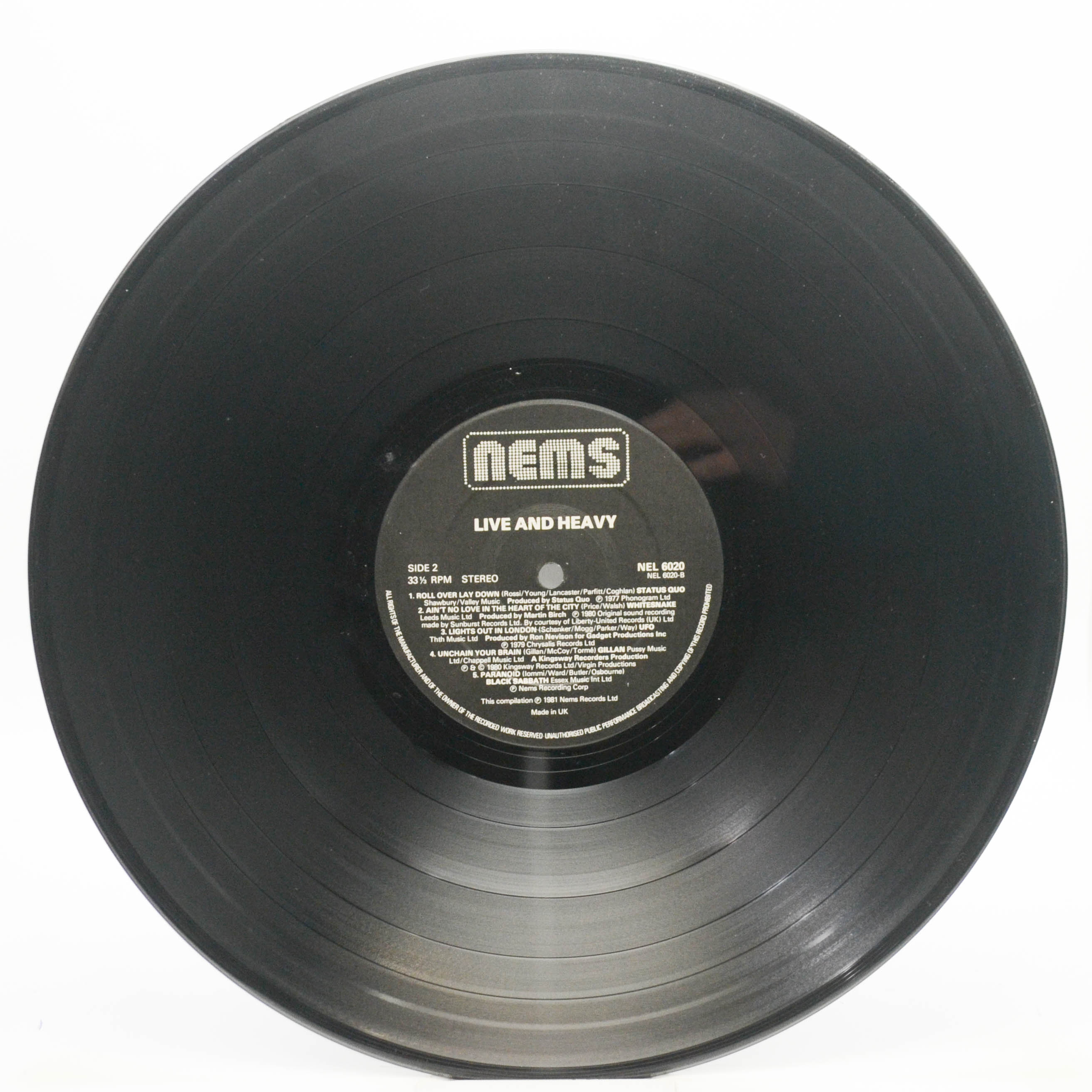 Various — Live And Heavy, 1981