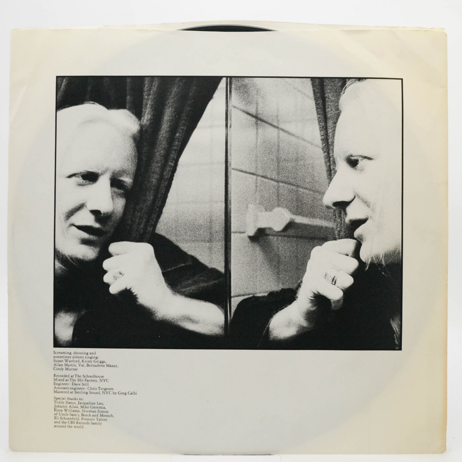 Johnny Winter — Raisin' Cain (1-st, USA), 1980