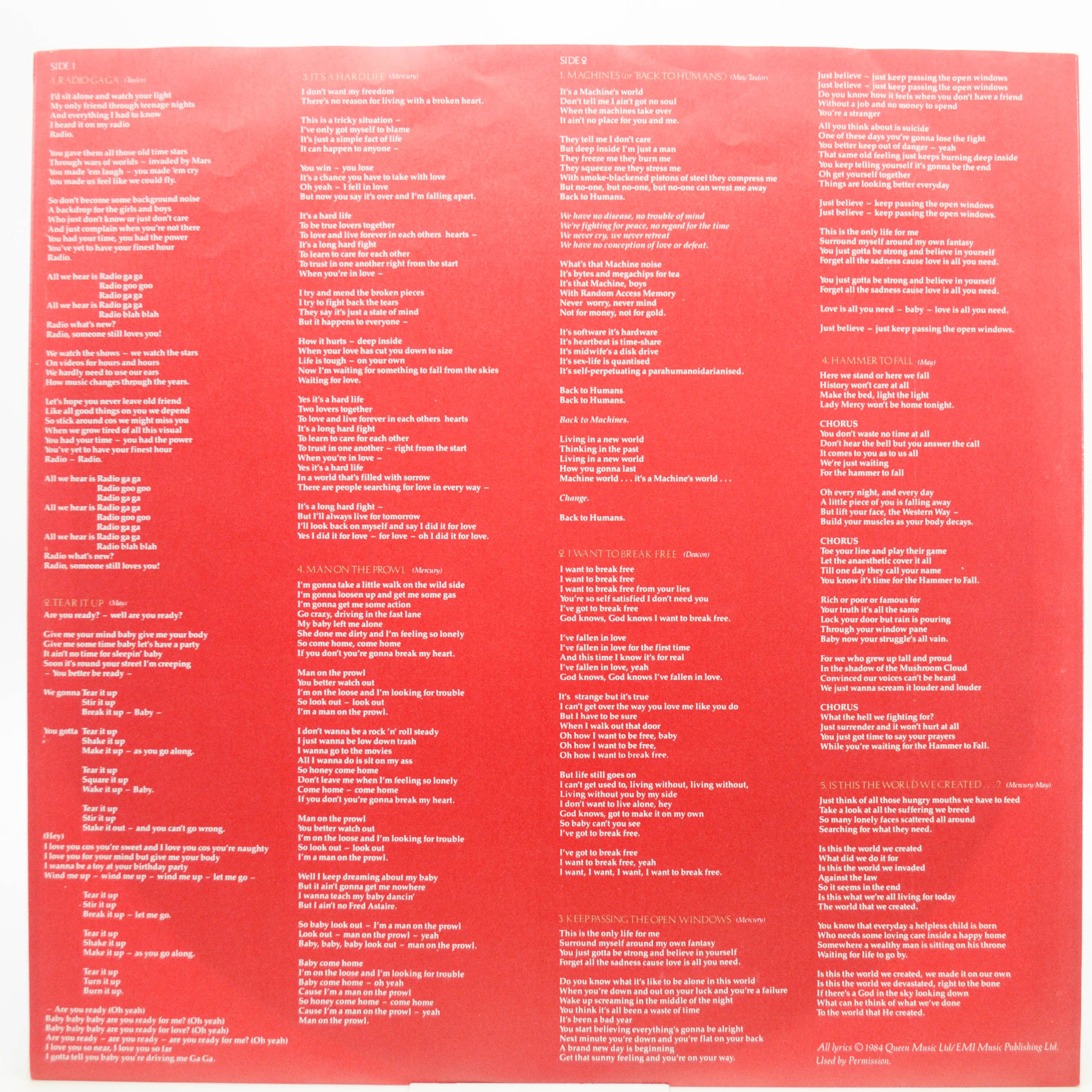 Queen — The Works, 1984