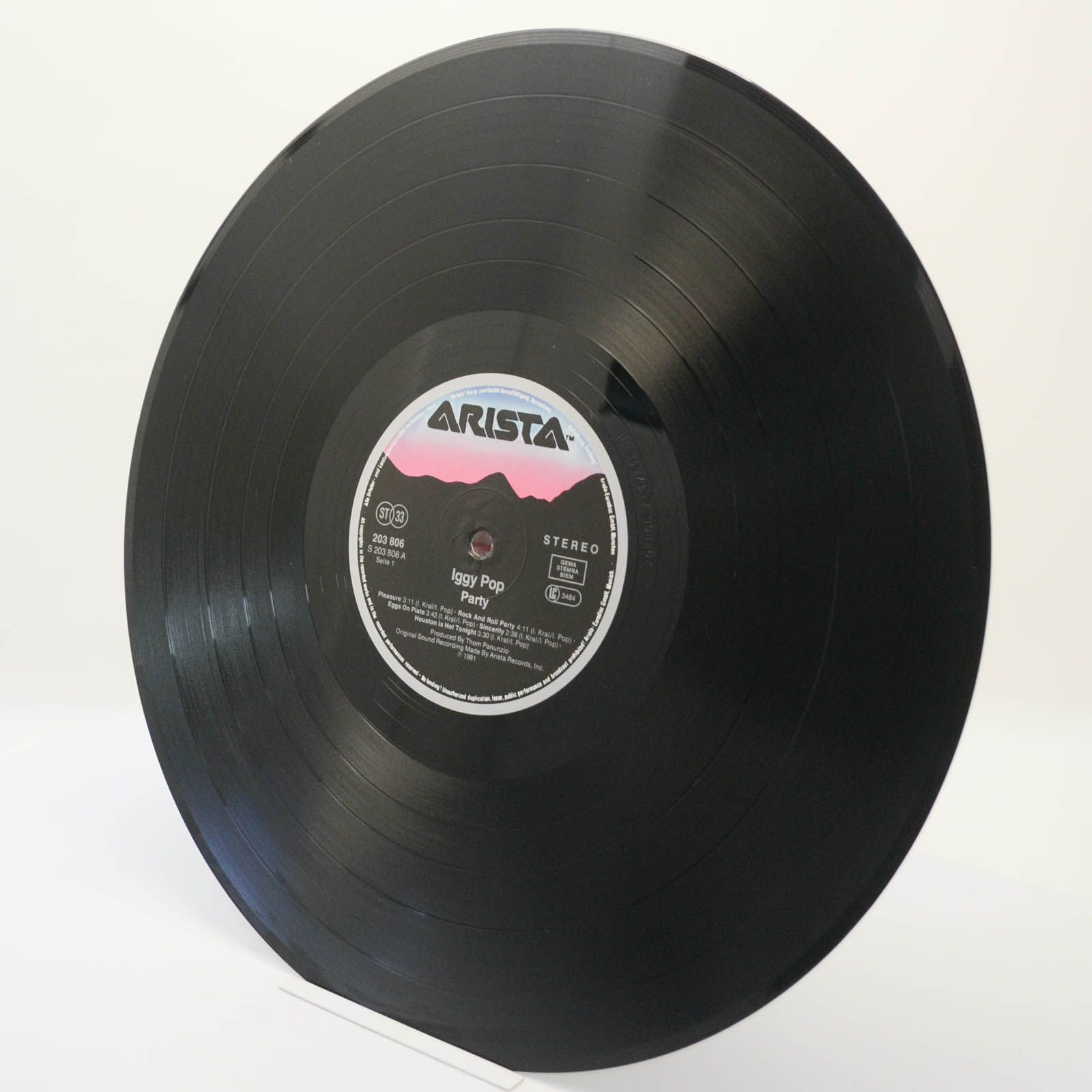 Iggy Pop — Party, 1981