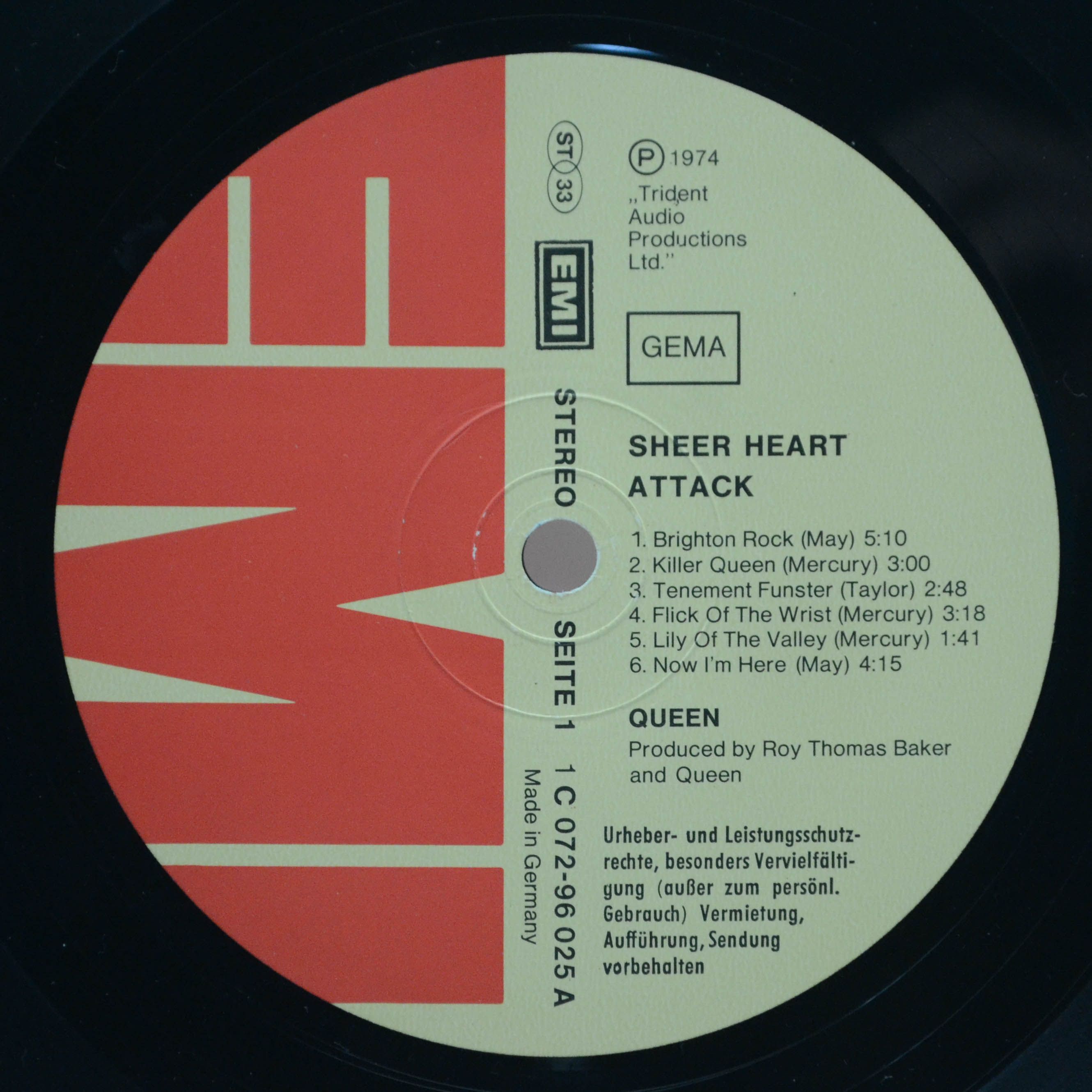 Queen — Sheer Heart Attack, 1974