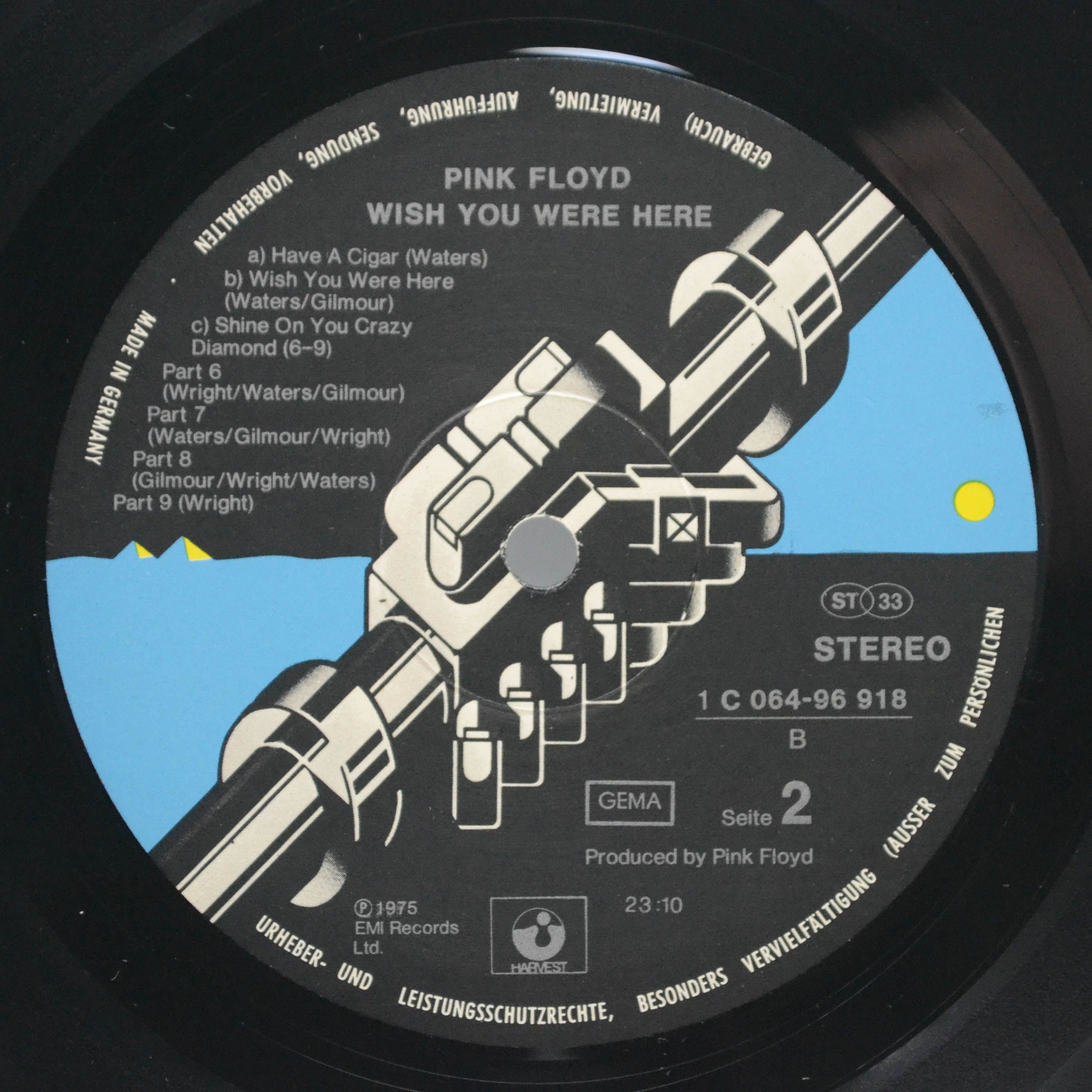 Pink Floyd — Wish You Were Here, 1975