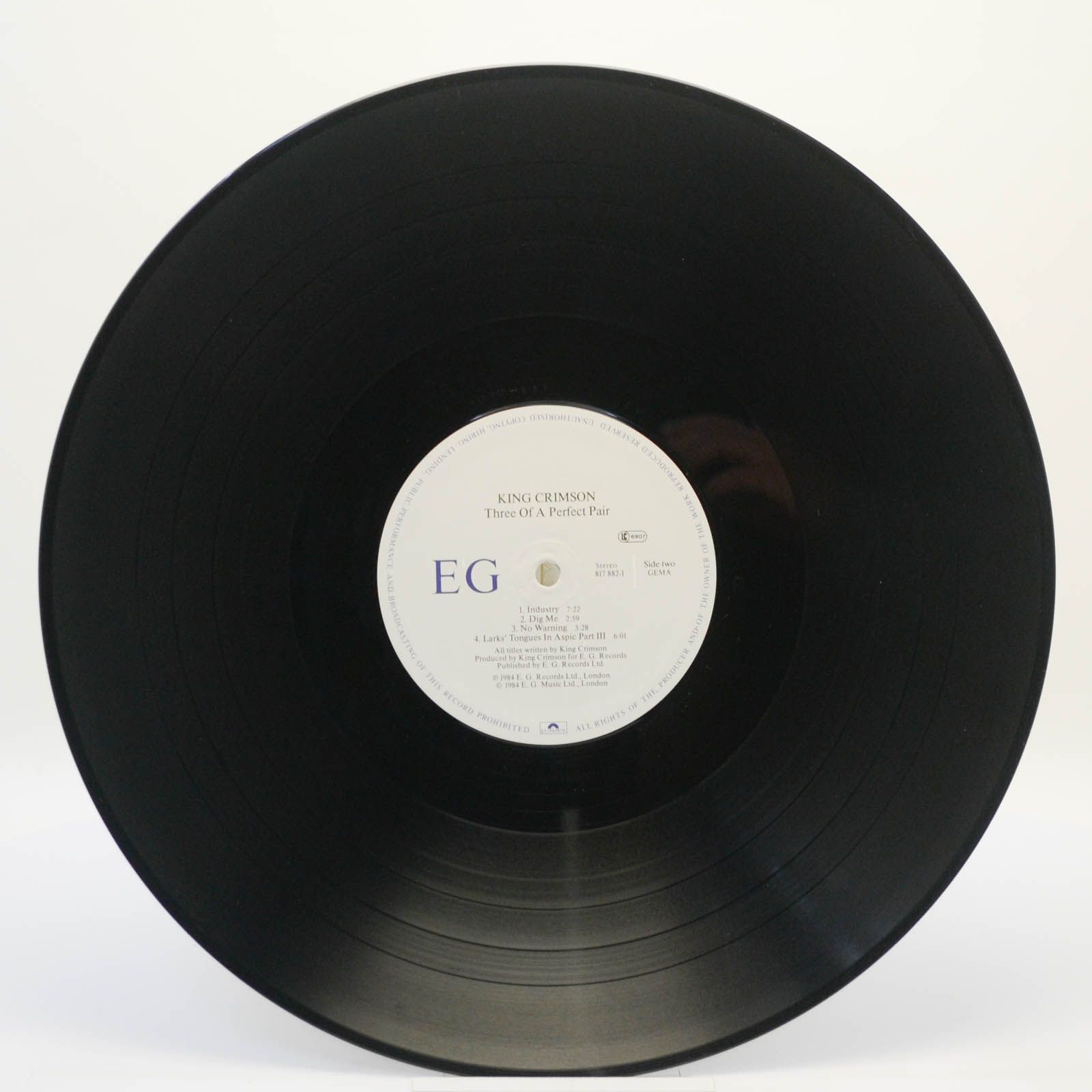 King Crimson — Three Of A Perfect Pair, 1984