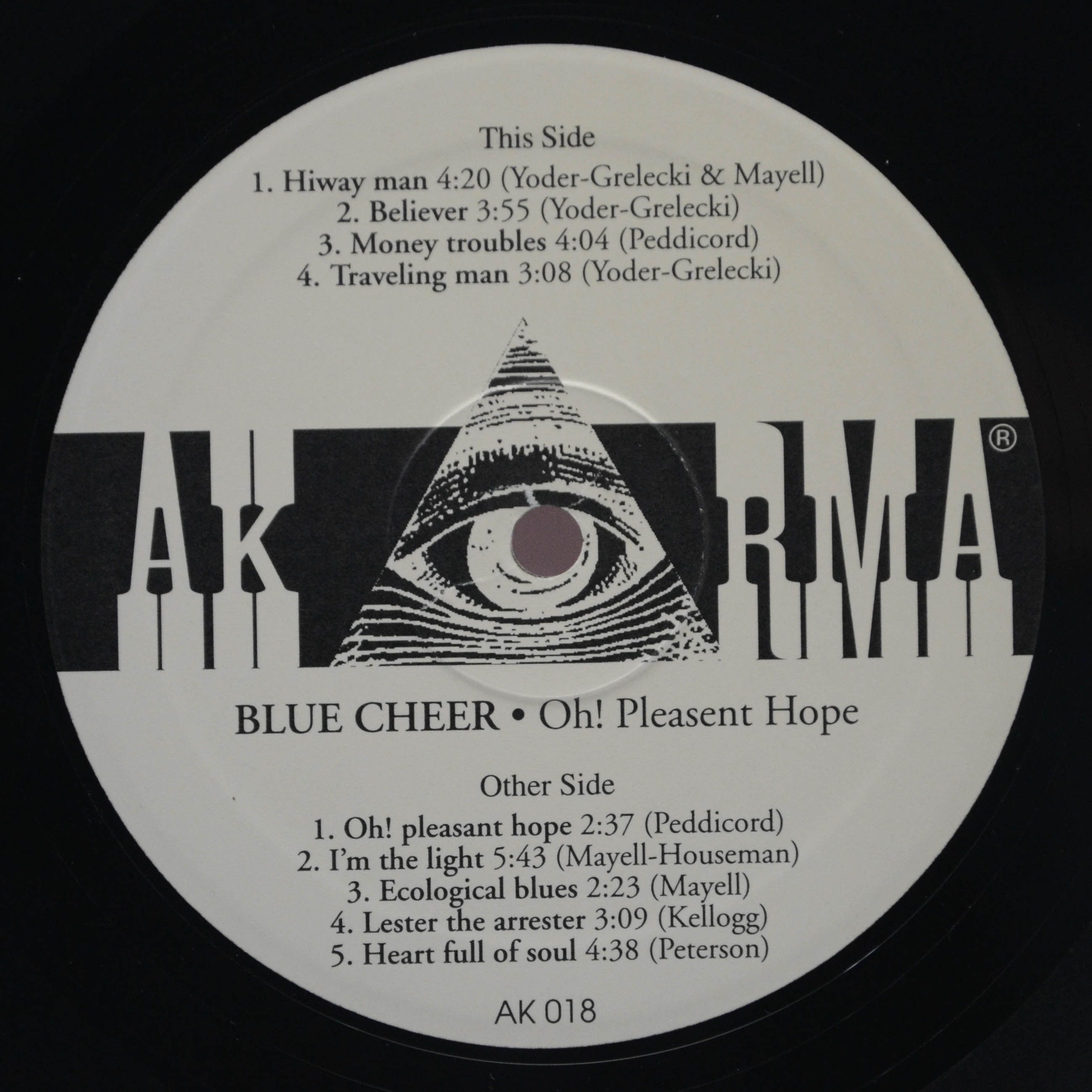 Blue Cheer — Oh! Pleasant Hope, 1971