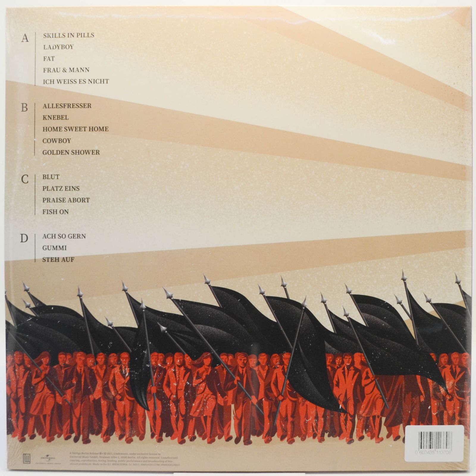 Lindemann — Live In Moscow (2LP), 2021