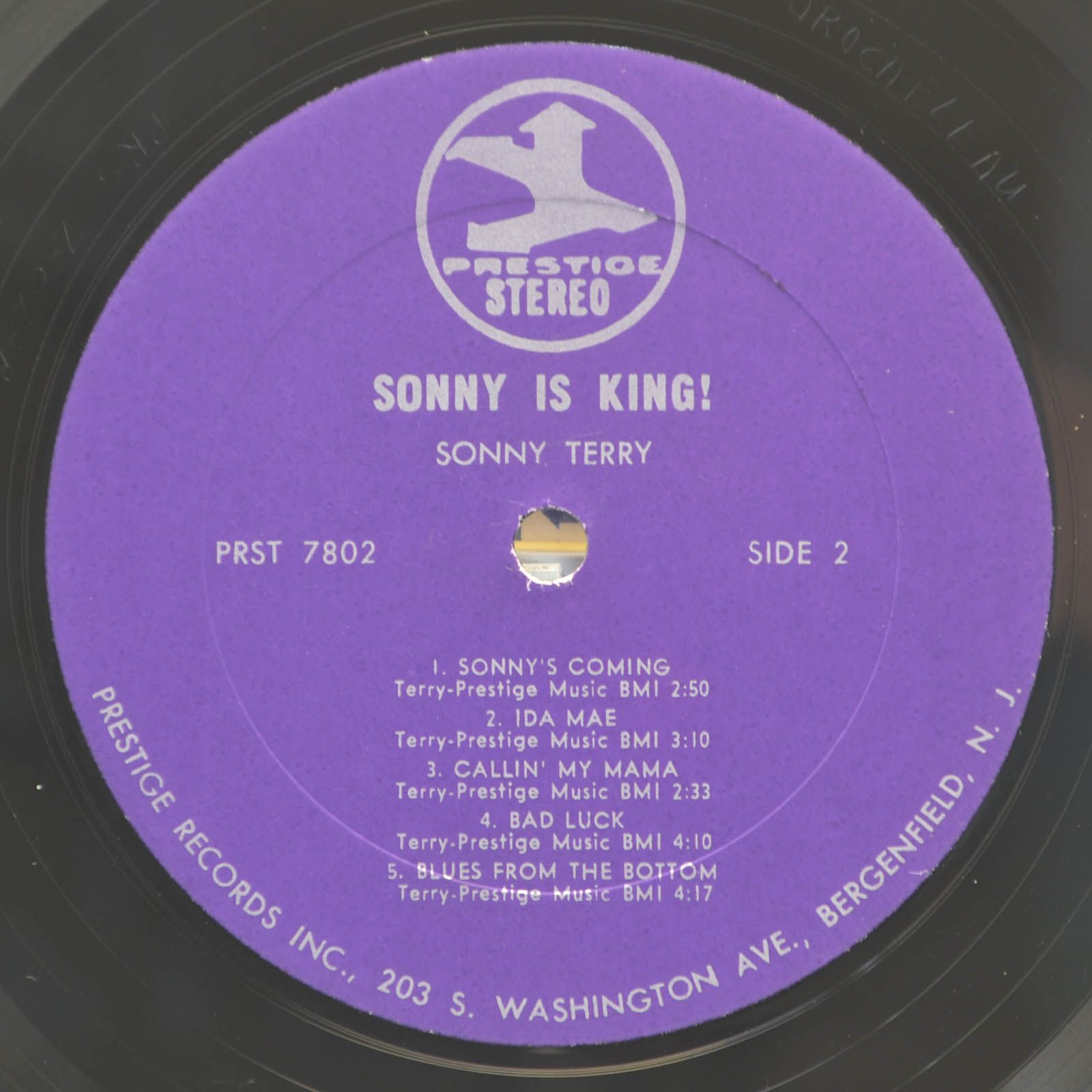 Sonny Terry — Sonny Is King (USA), 1963