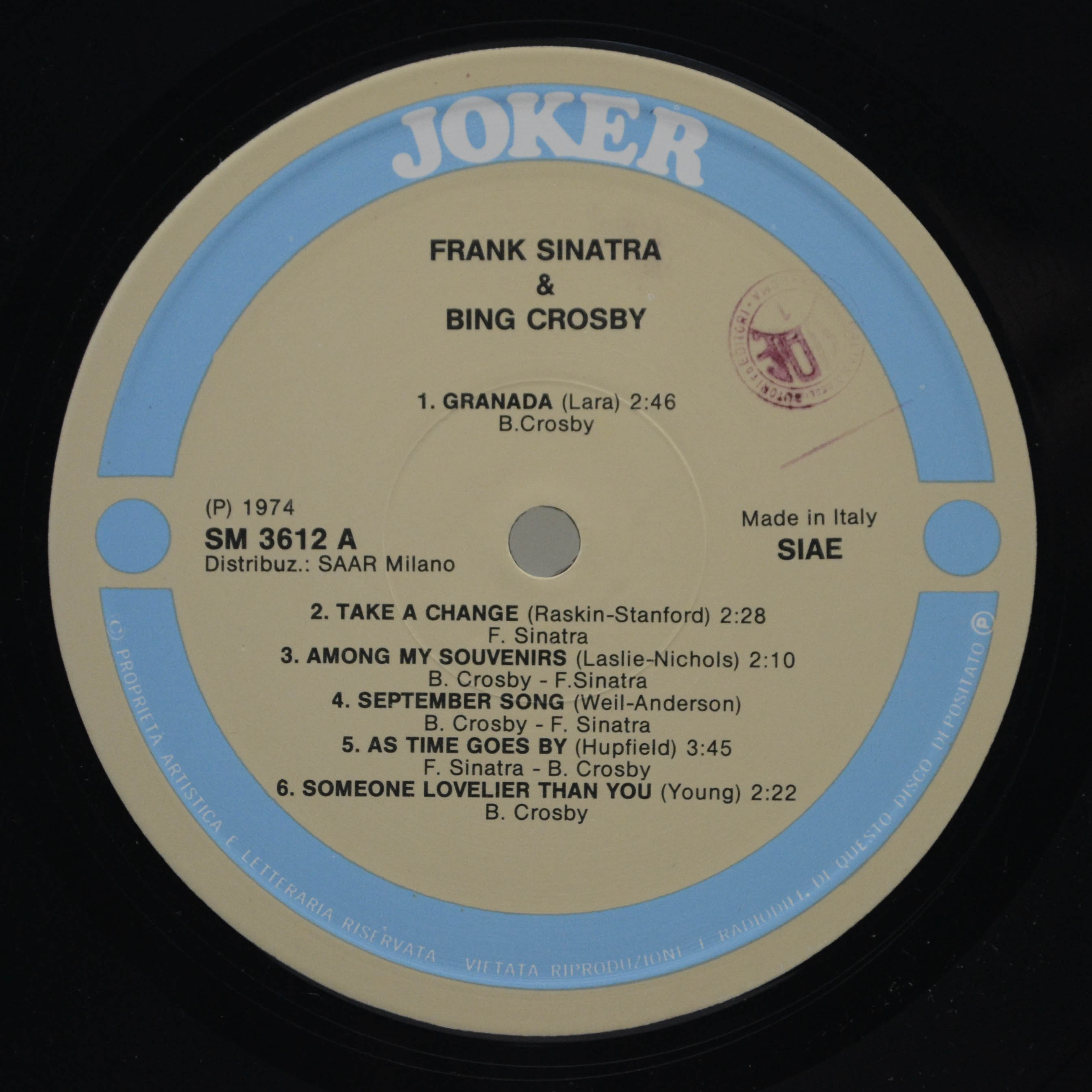 Frank Sinatra & Bing Crosby — Sinatra & Crosby, 1974