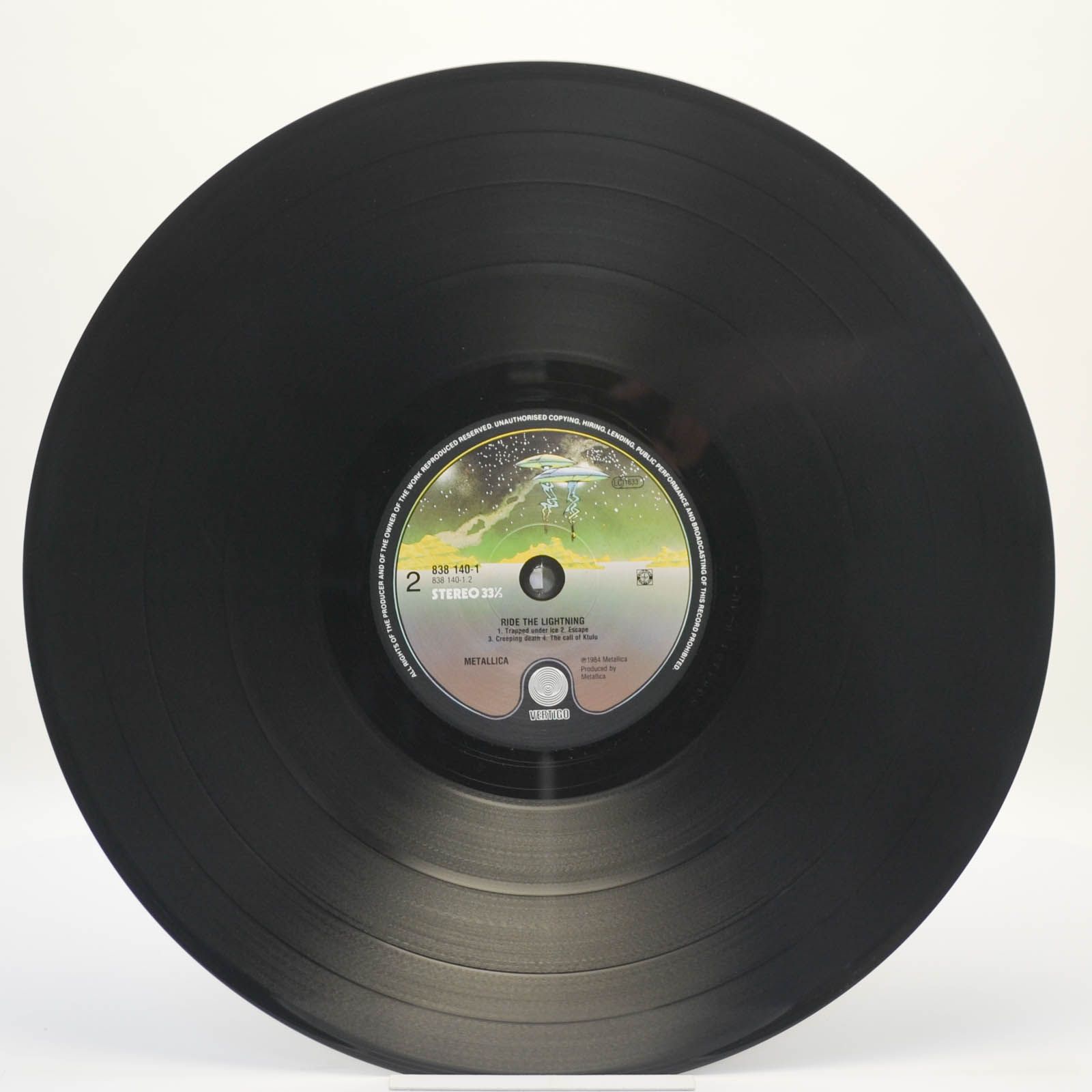 Metallica — Ride The Lightning, 1984