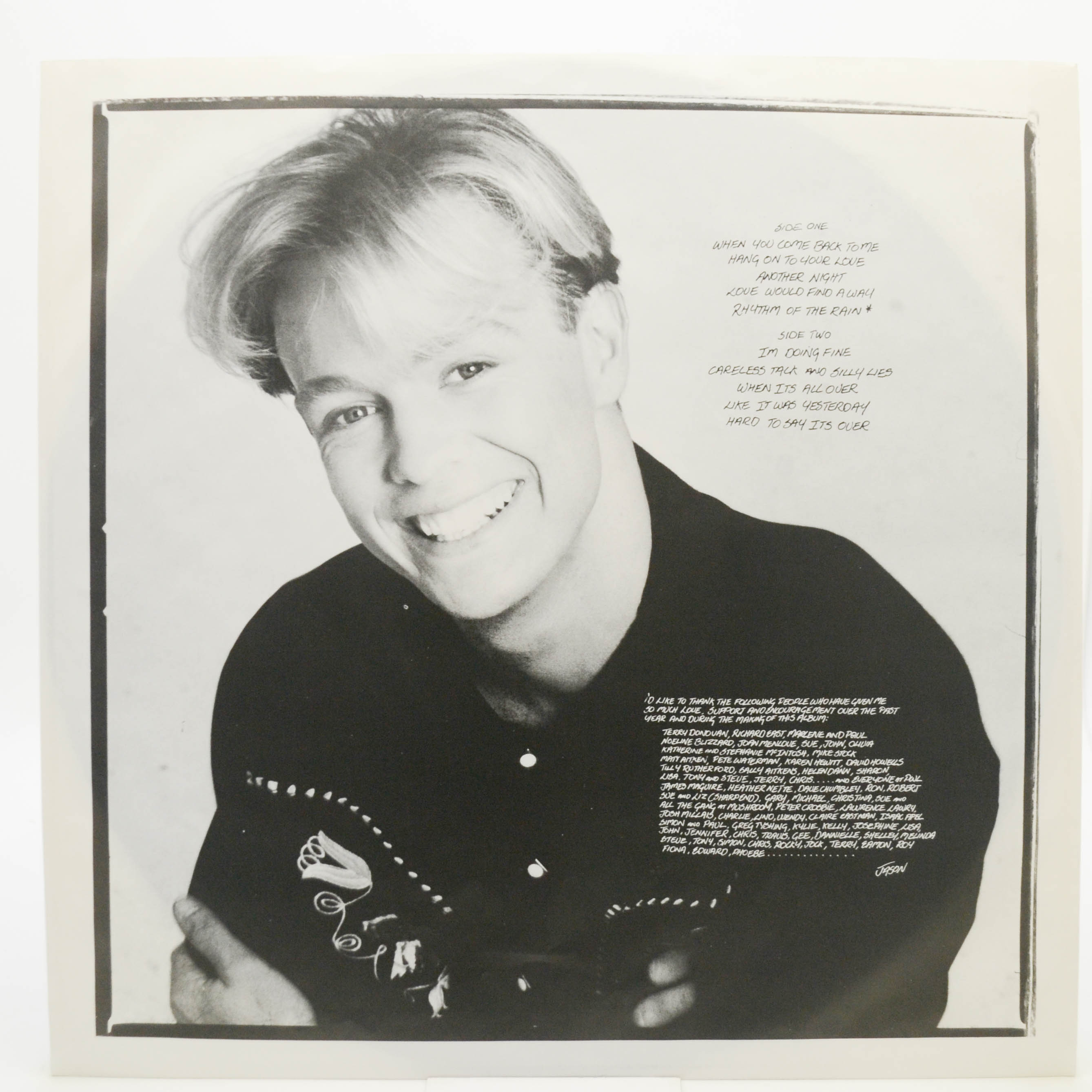 Jason Donovan — Between The Lines, 1990