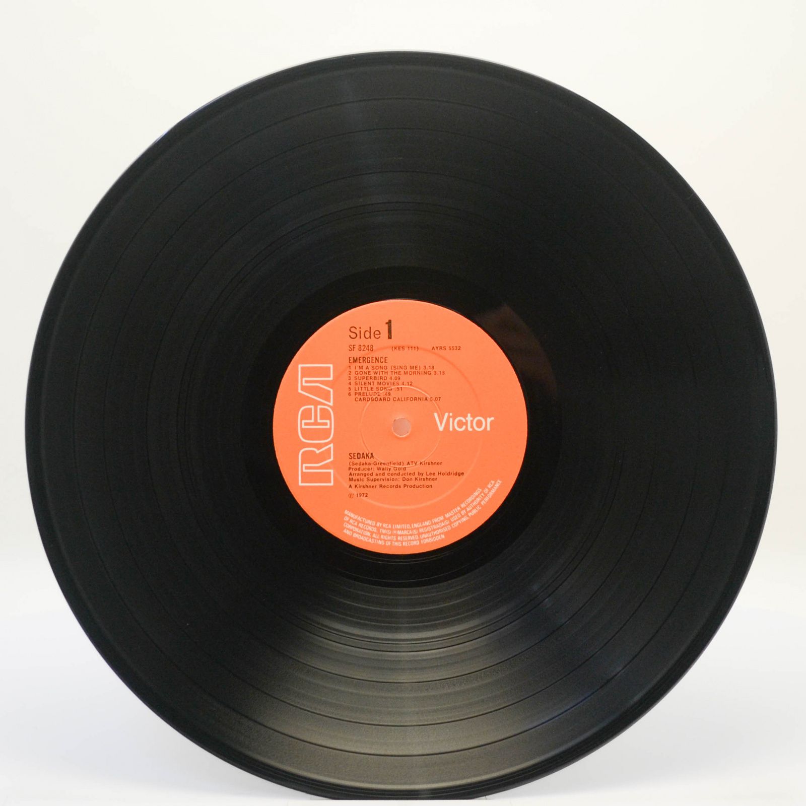 Sedaka — Emergence, 1972