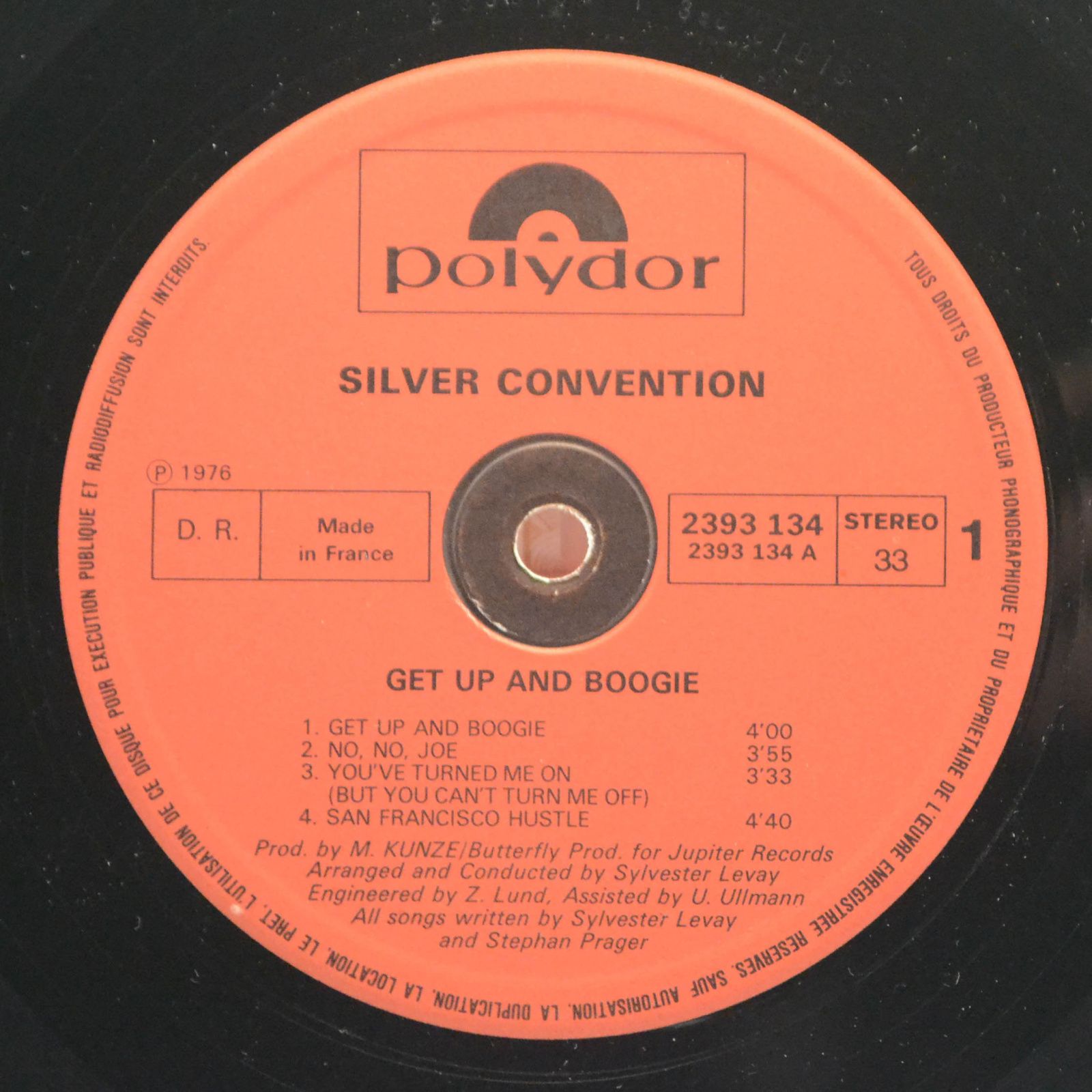 Silver Convention — Get Up And Boogie!, 1976
