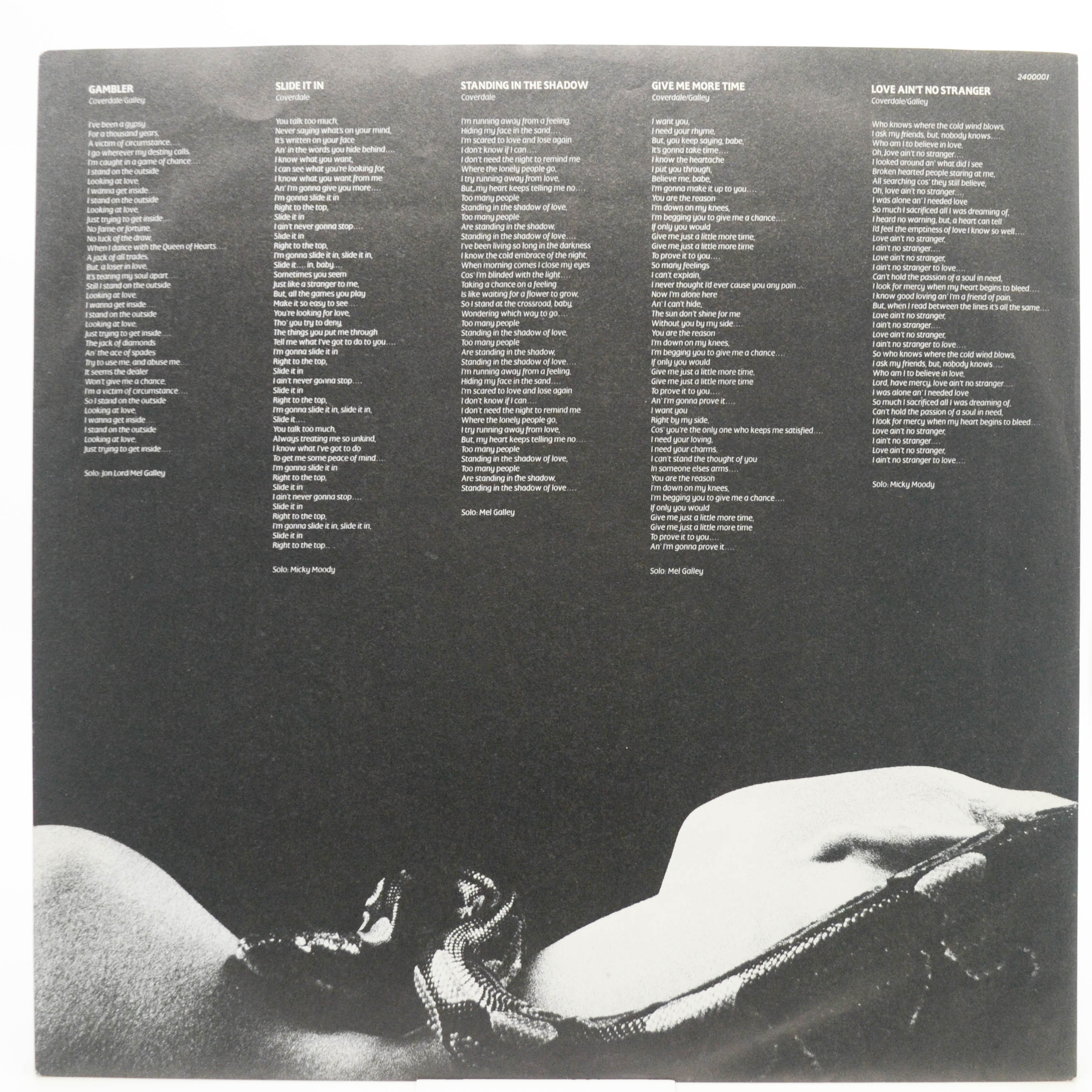 Whitesnake — Slide It In, 1984