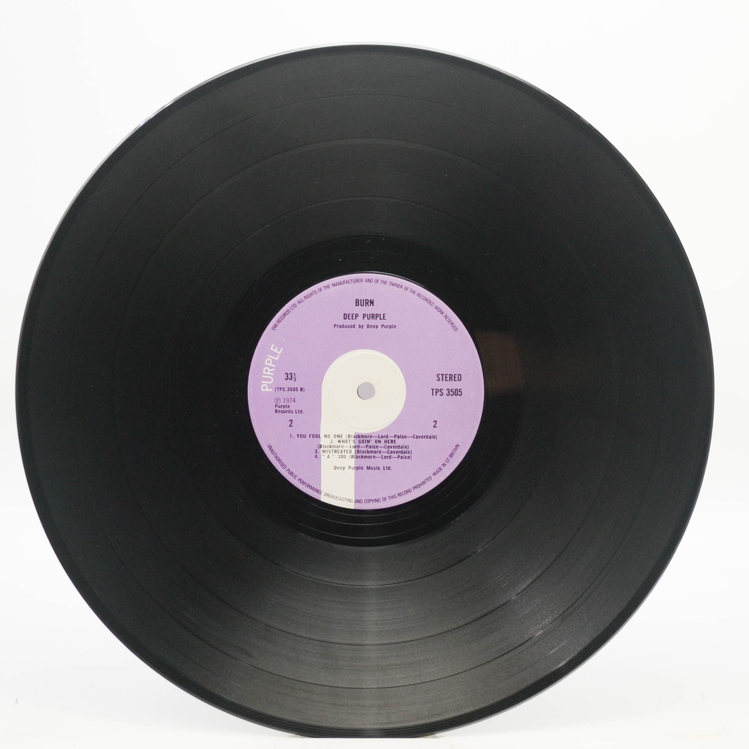 Deep Purple — Burn (UK), 1974