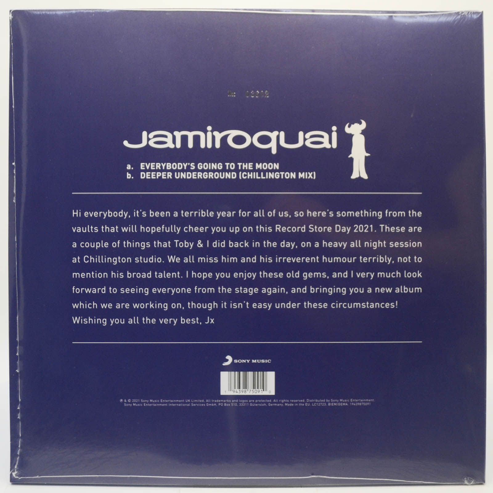 Jamiroquai — Everybody's Going To The Moon, 2021