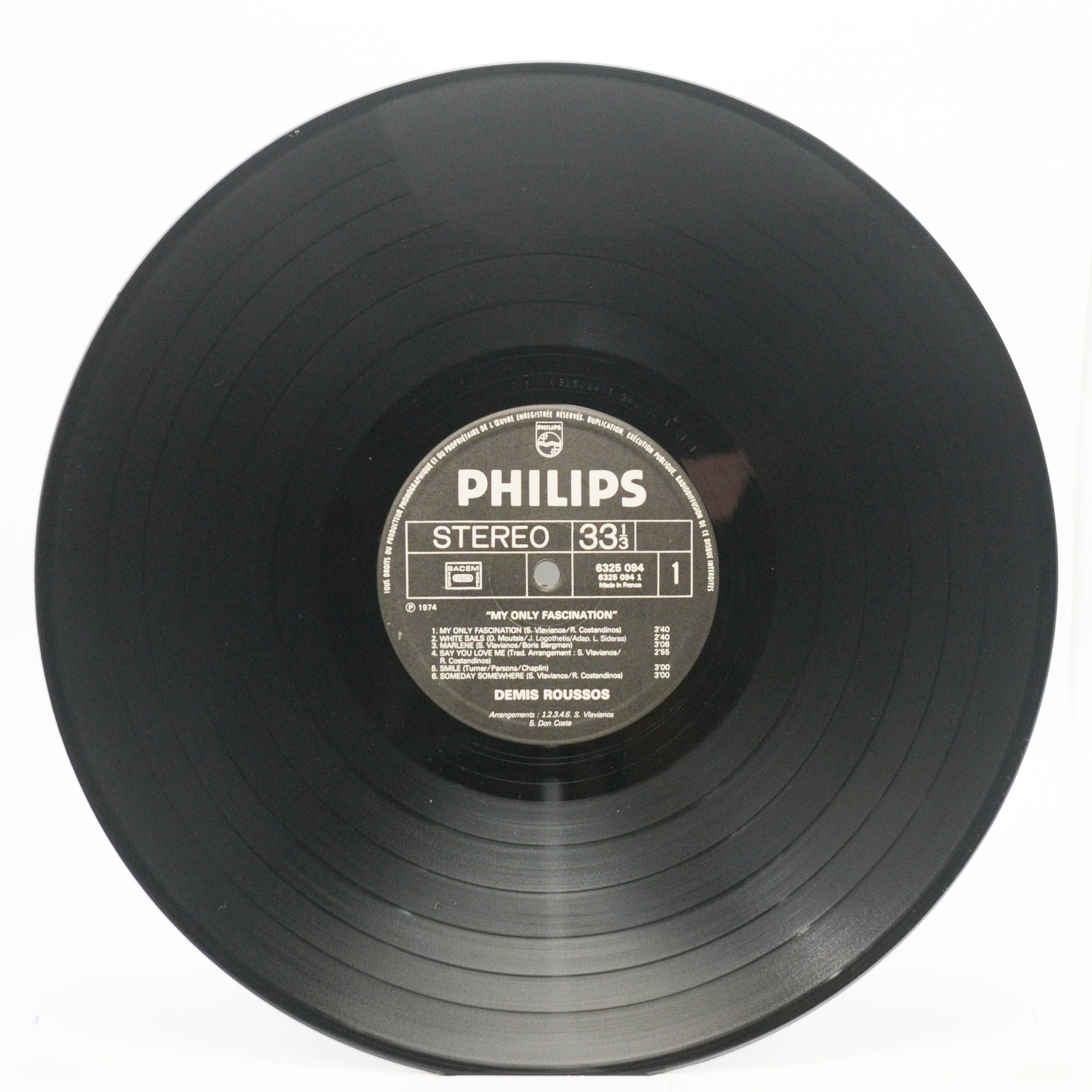 Démis Roussos — My Only Fascination (France), 1974