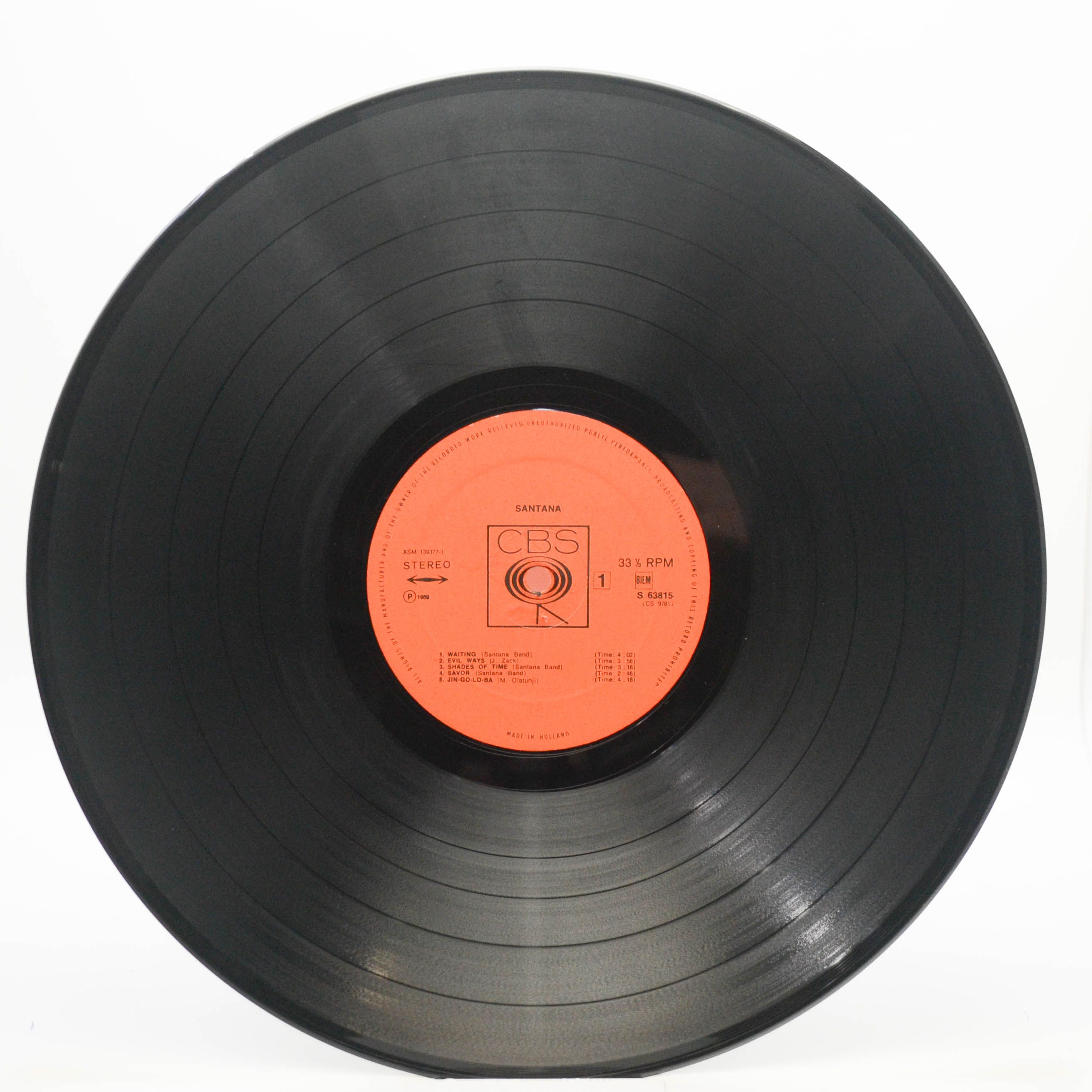 Santana — Santana, 1969