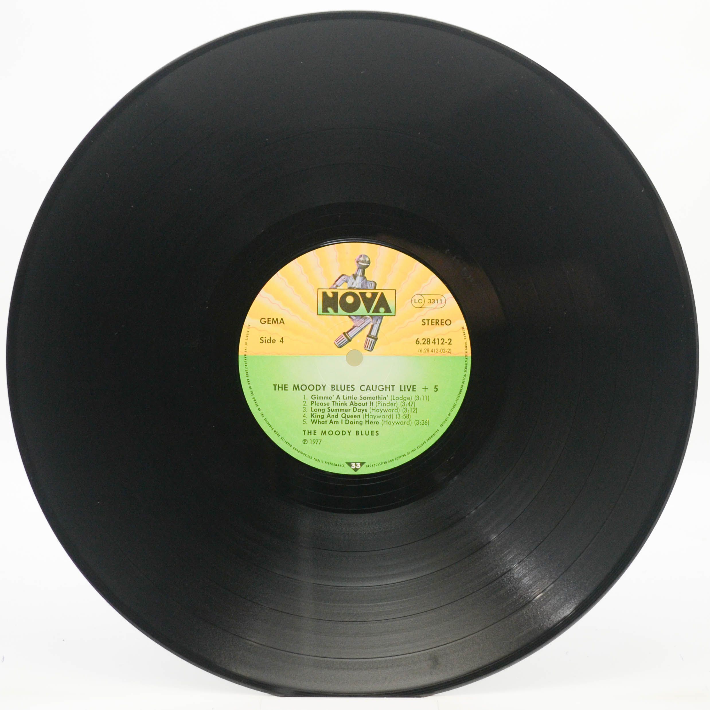 Moody Blues — Caught Live +5 (2LP), 1977