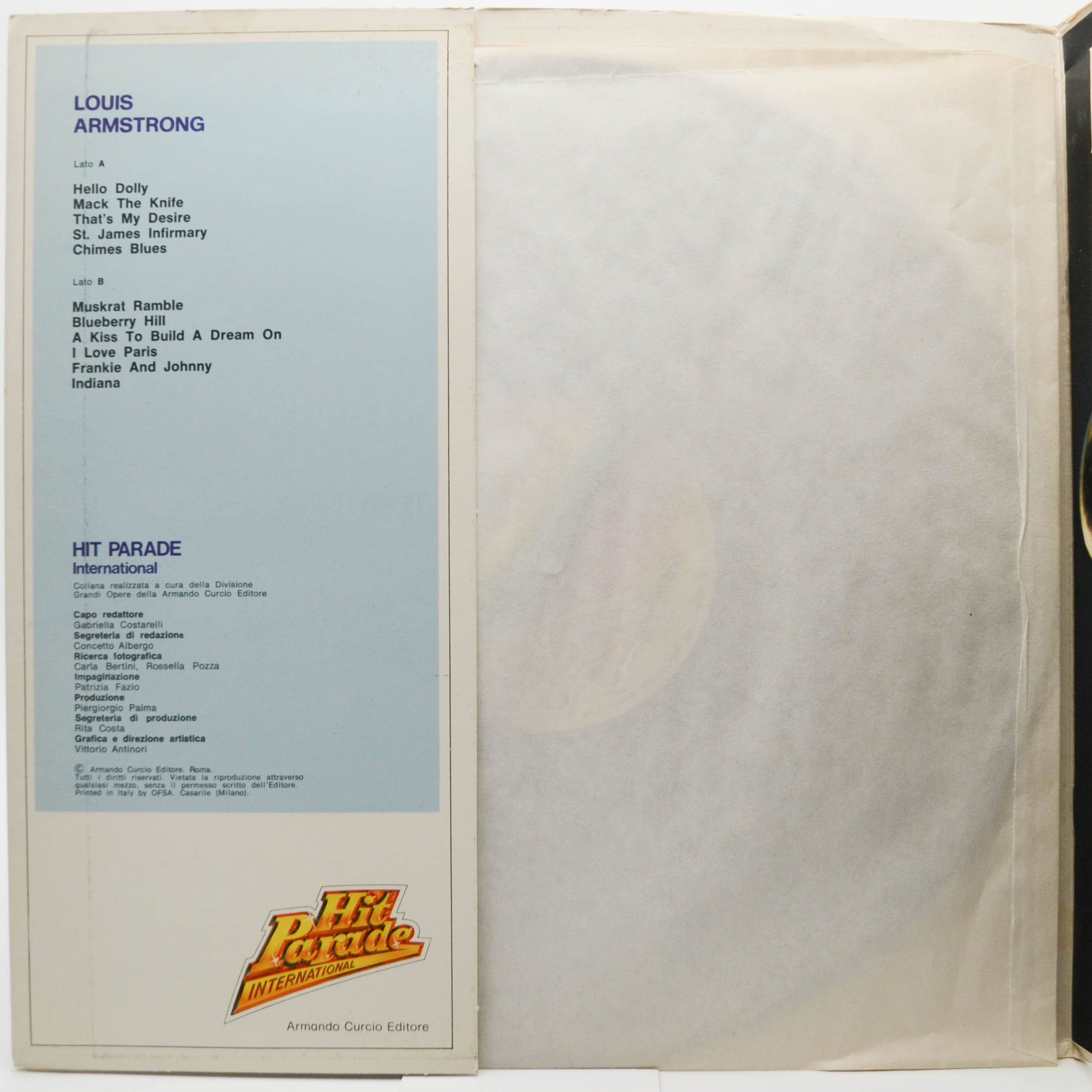 Louis Armstrong — Louis Armstrong (booklet ), 1982