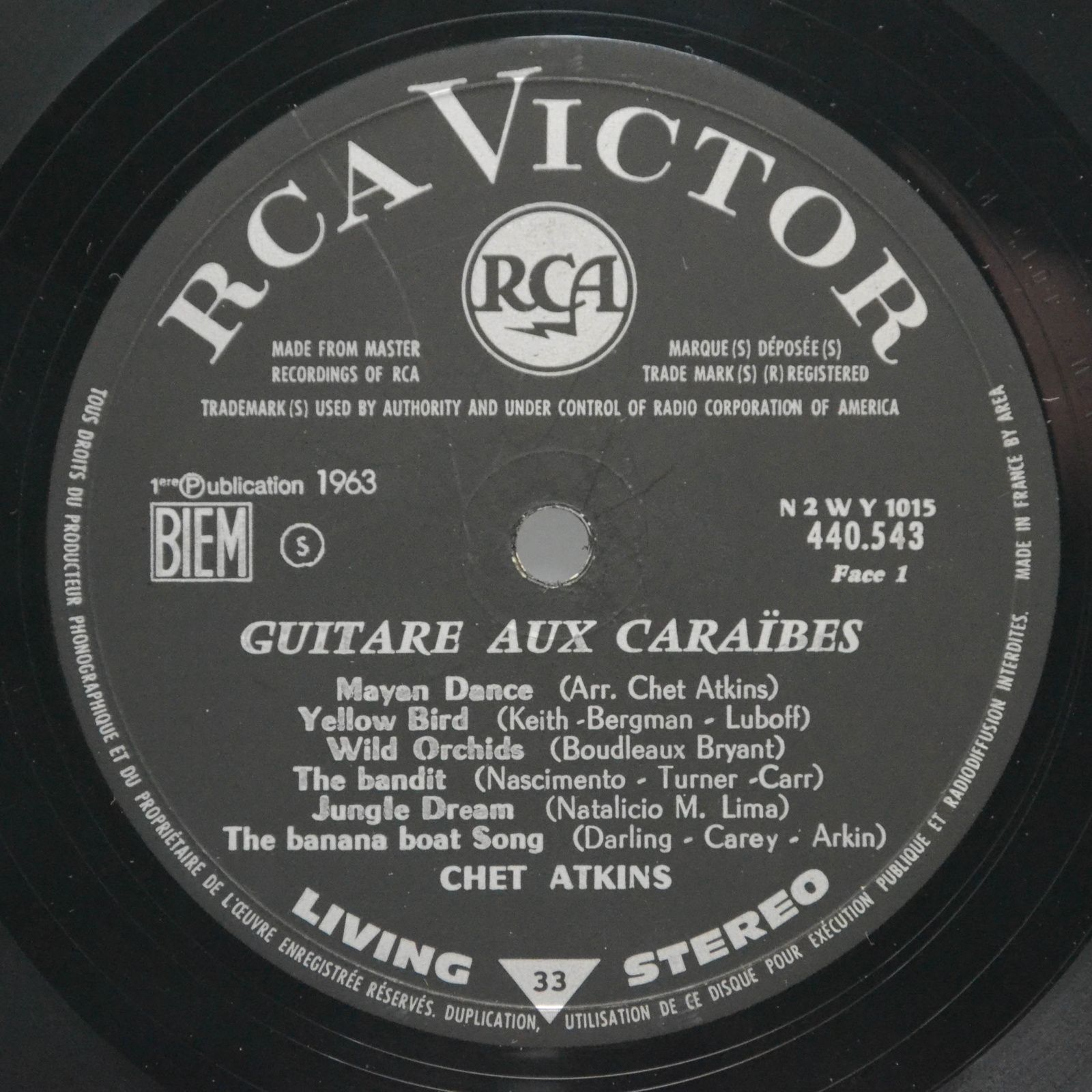 Chet Atkins — Guitares Aux Caraïbes, 1963