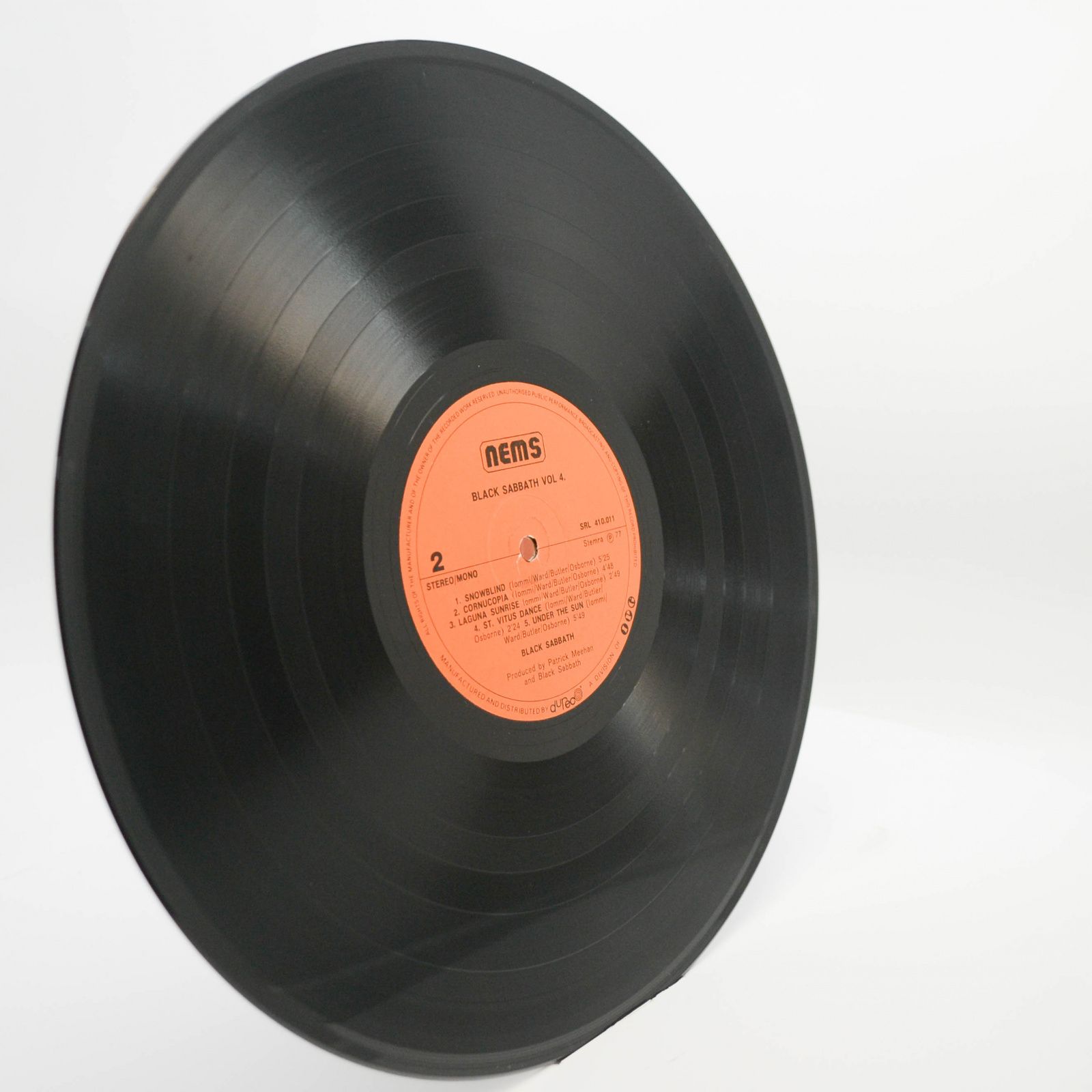 Black Sabbath — Black Sabbath Vol 4 (booklet), 1972