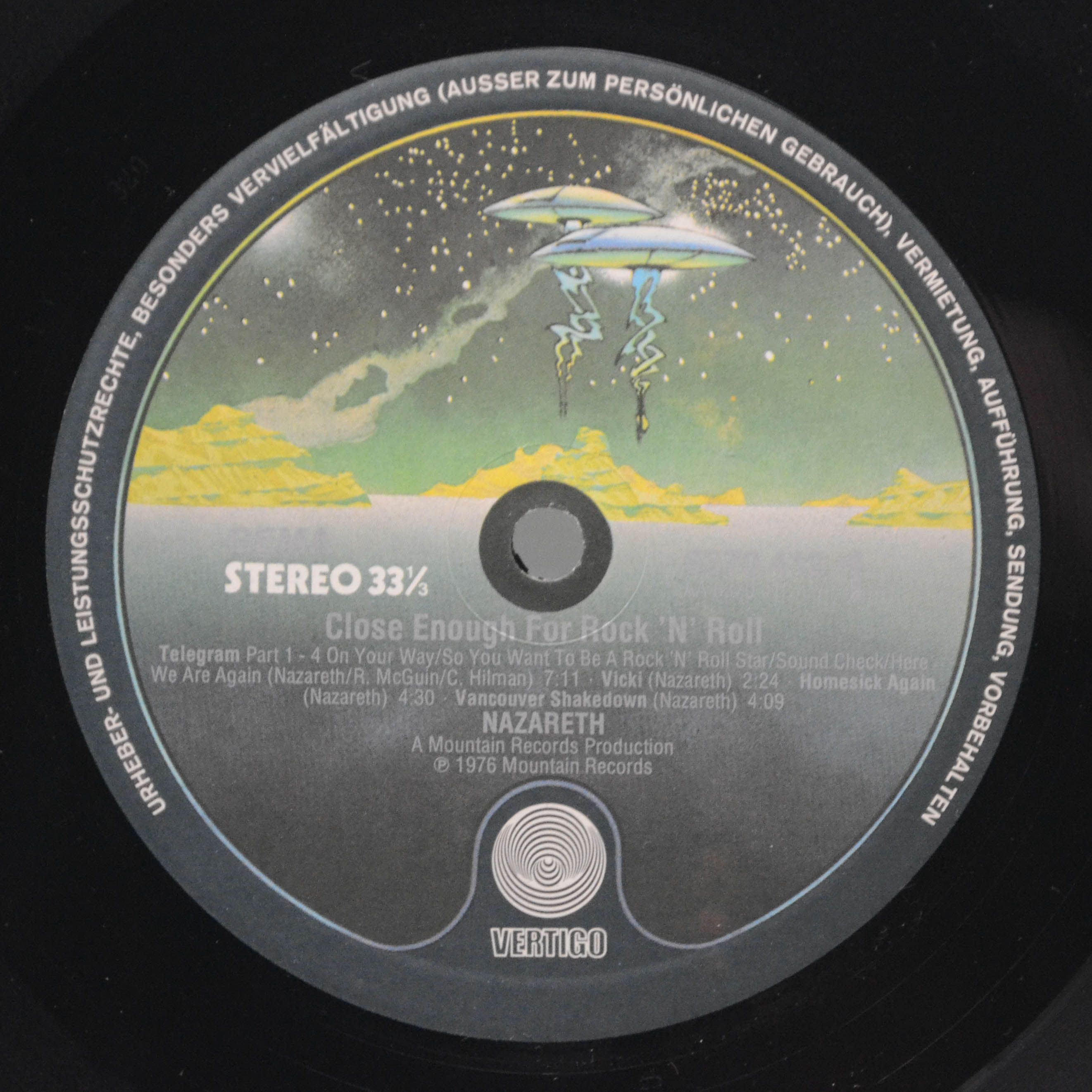 Nazareth — Close Enough For Rock 'N' Roll, 1976