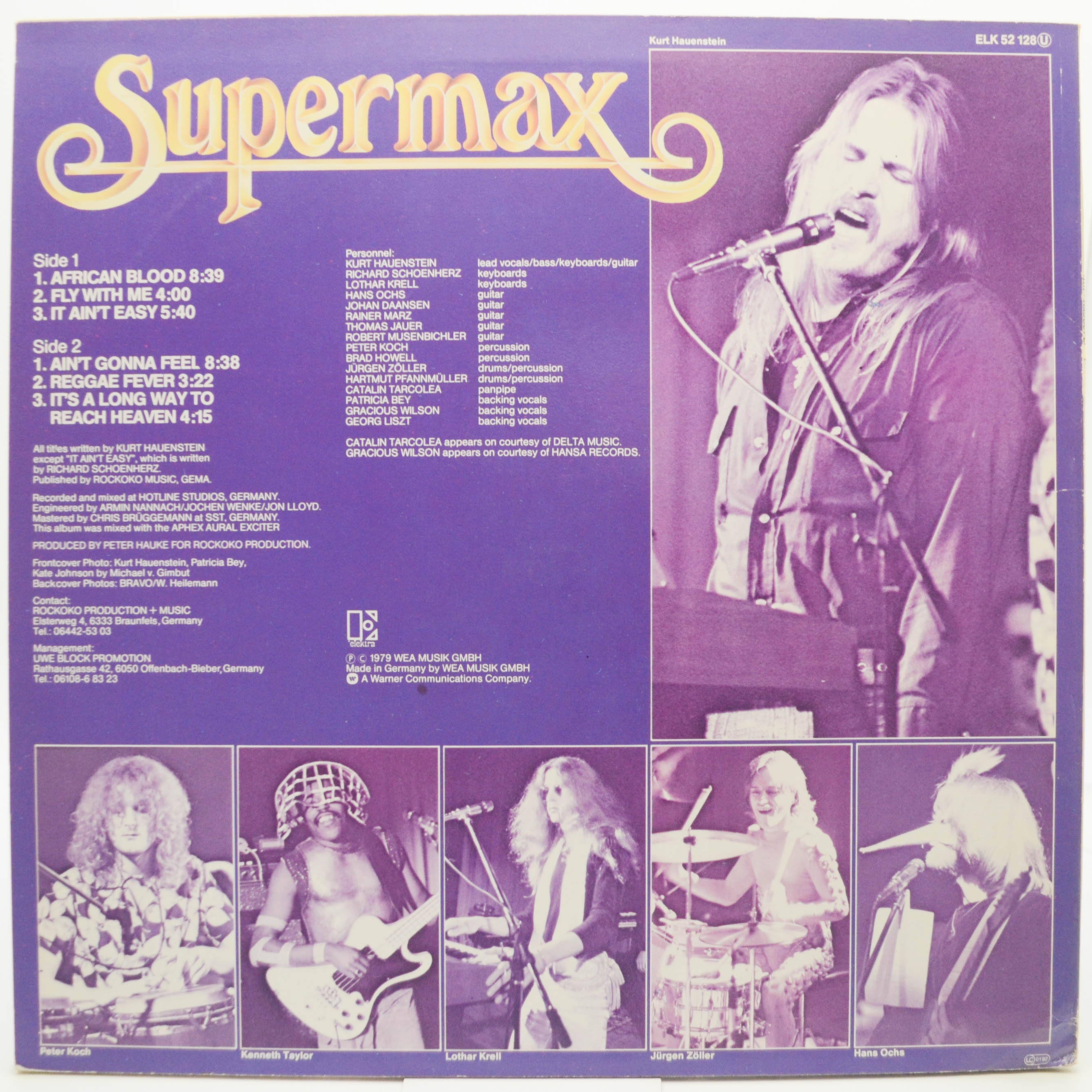 Supermax — Fly With Me, 1979