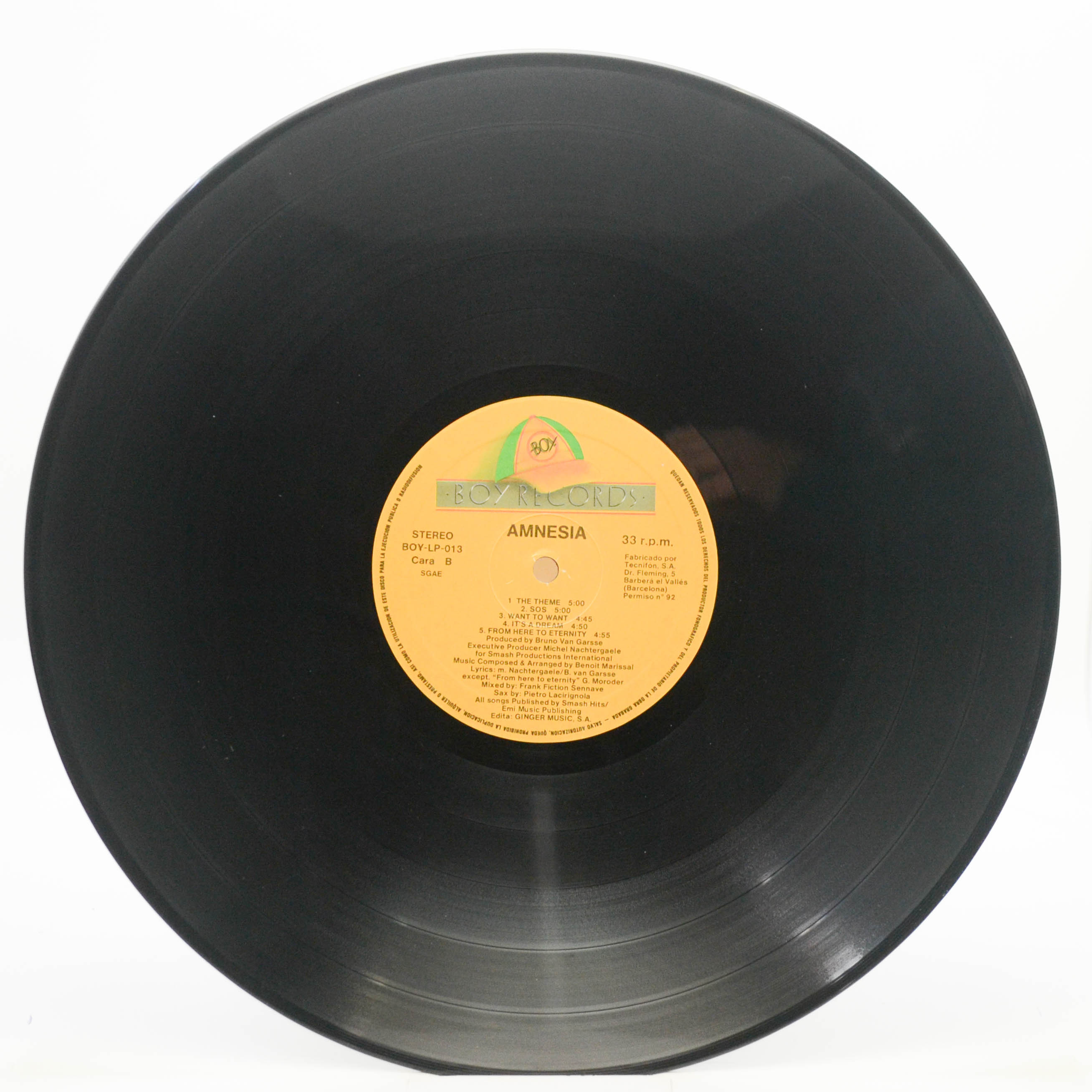 Amnesia — From Here To Eternity, 1990