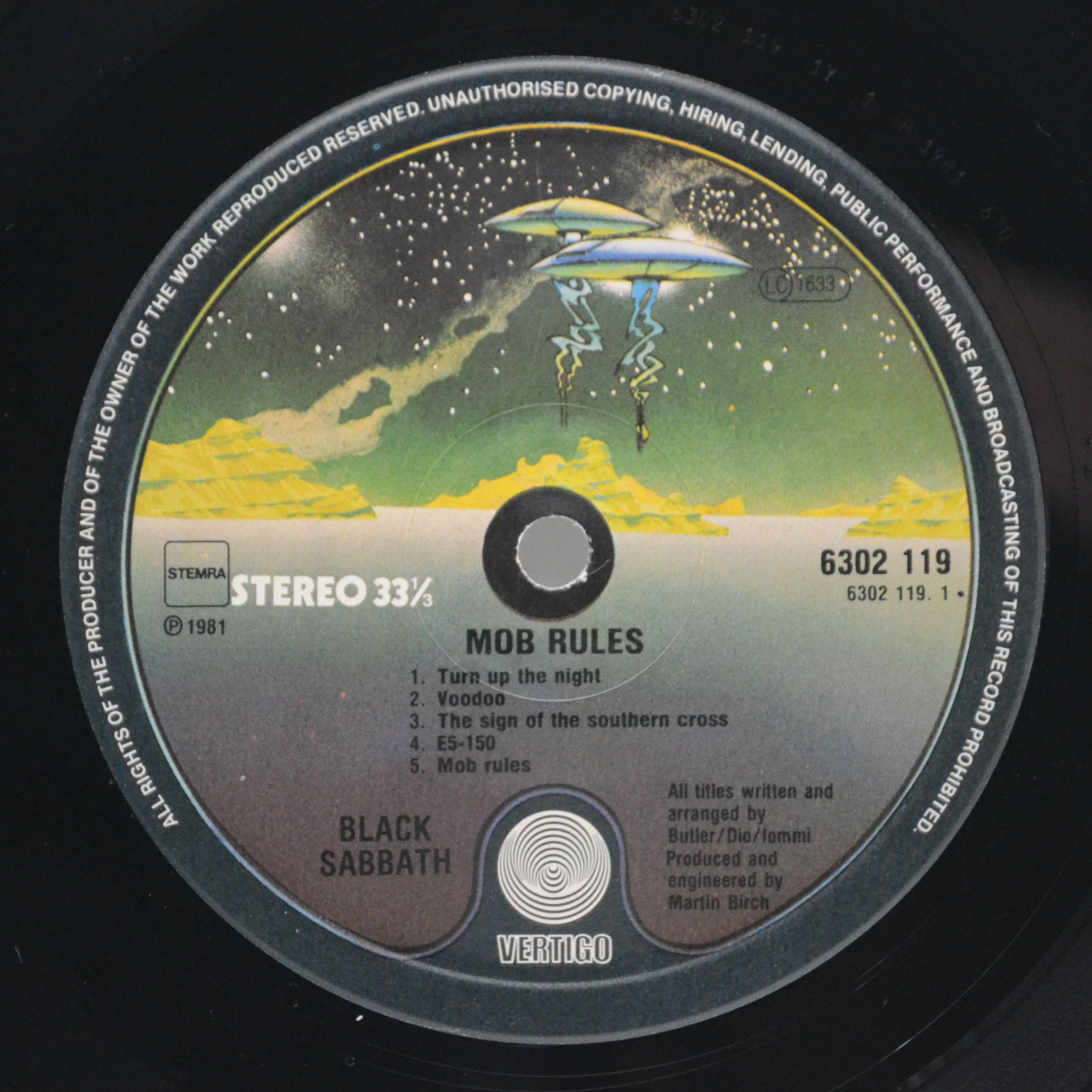 Black Sabbath — Mob Rules, 1981