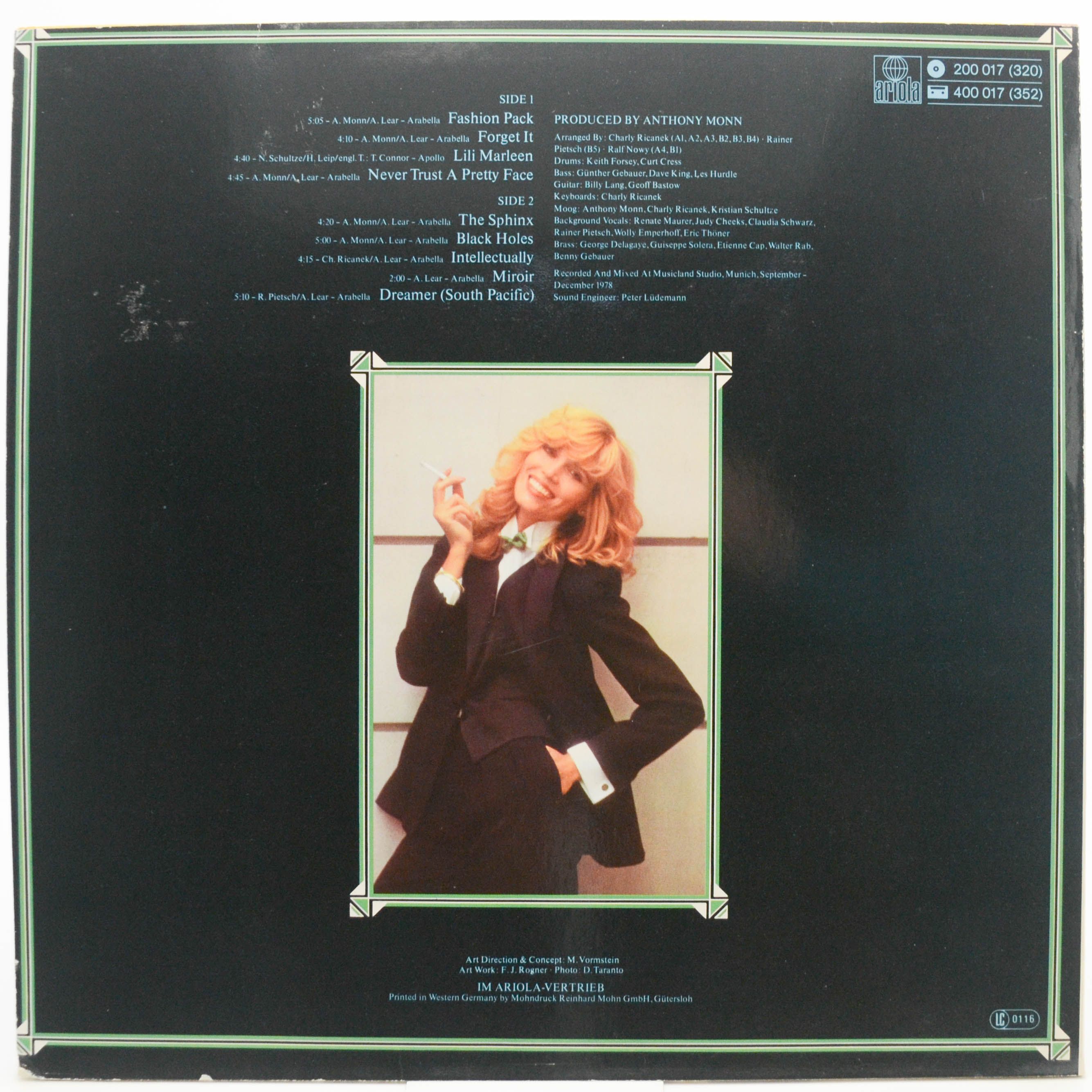 Amanda Lear — Never Trust A Pretty Face, 1979