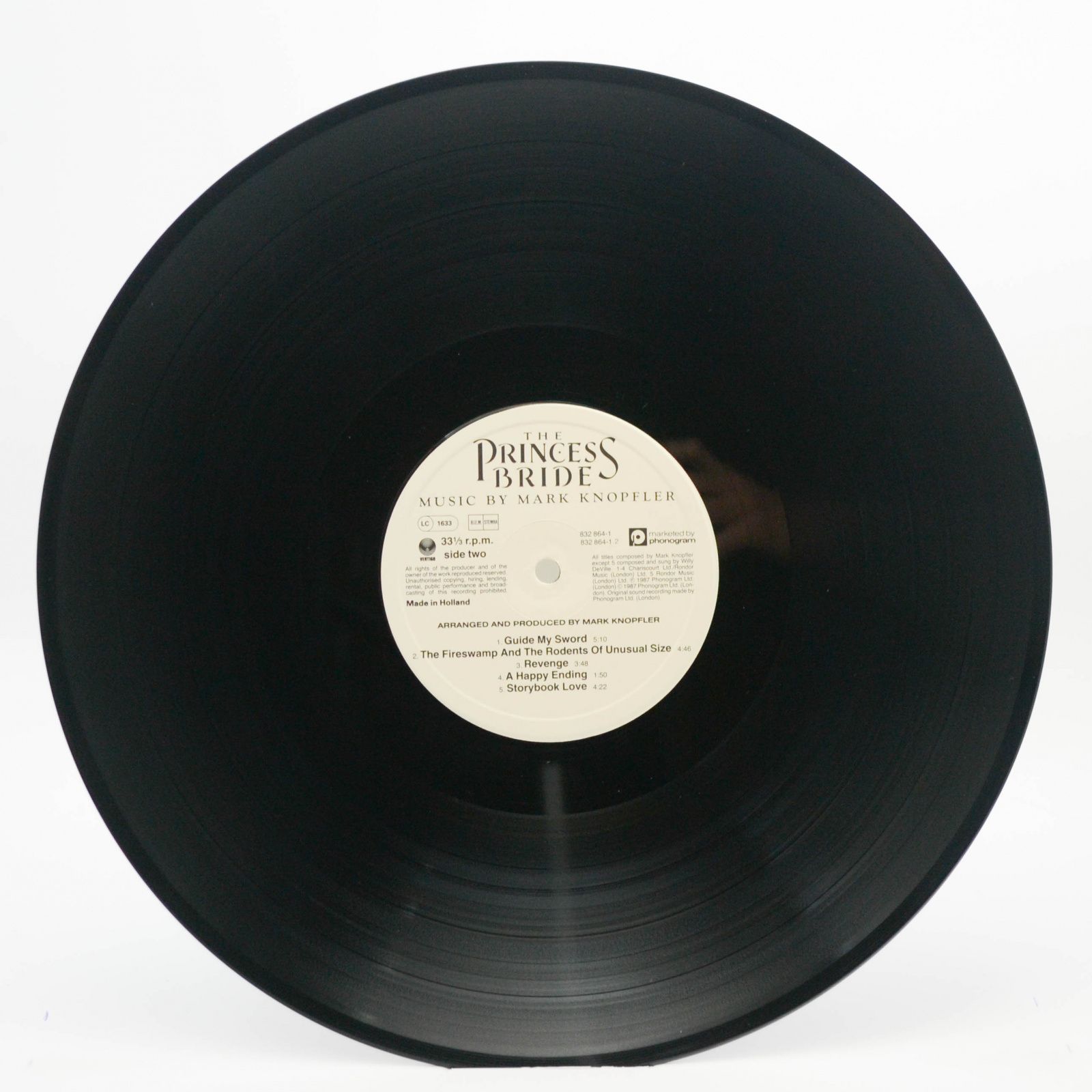 Mark Knopfler — The Princess Bride, 1987
