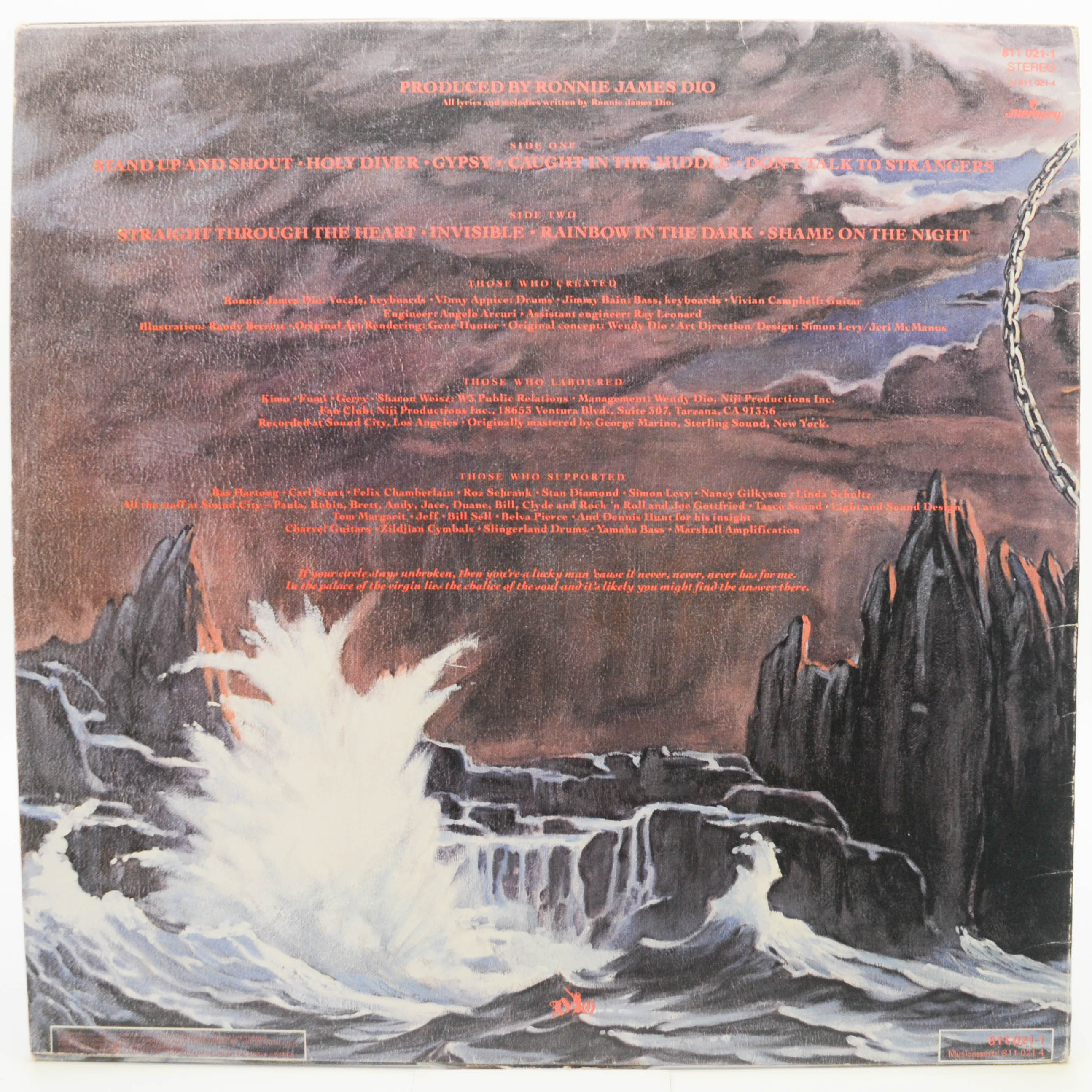 Dio — Holy Diver, 1983