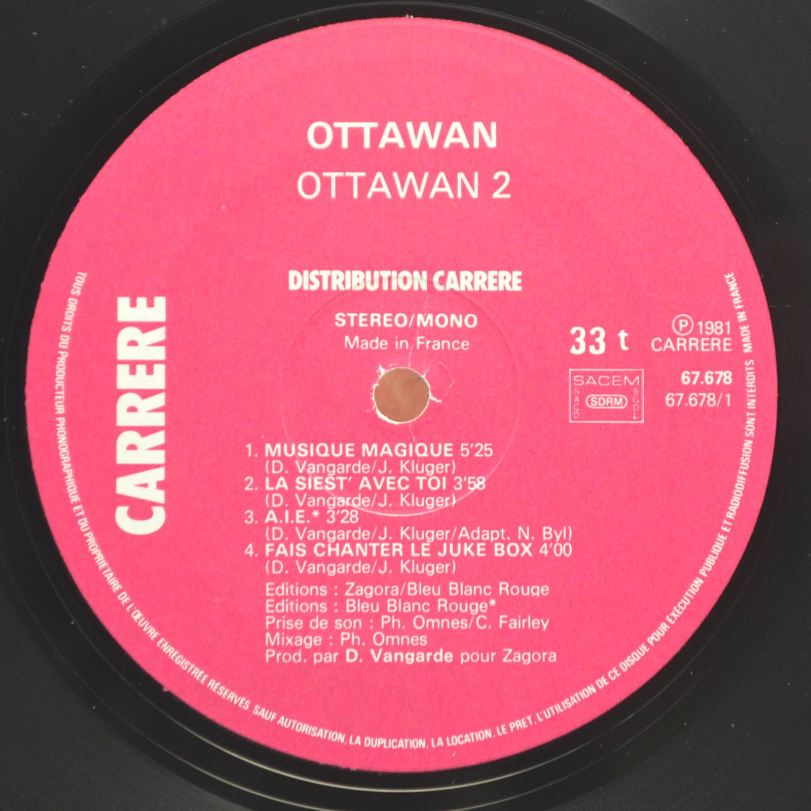 Ottawan — 2 (France), 1981