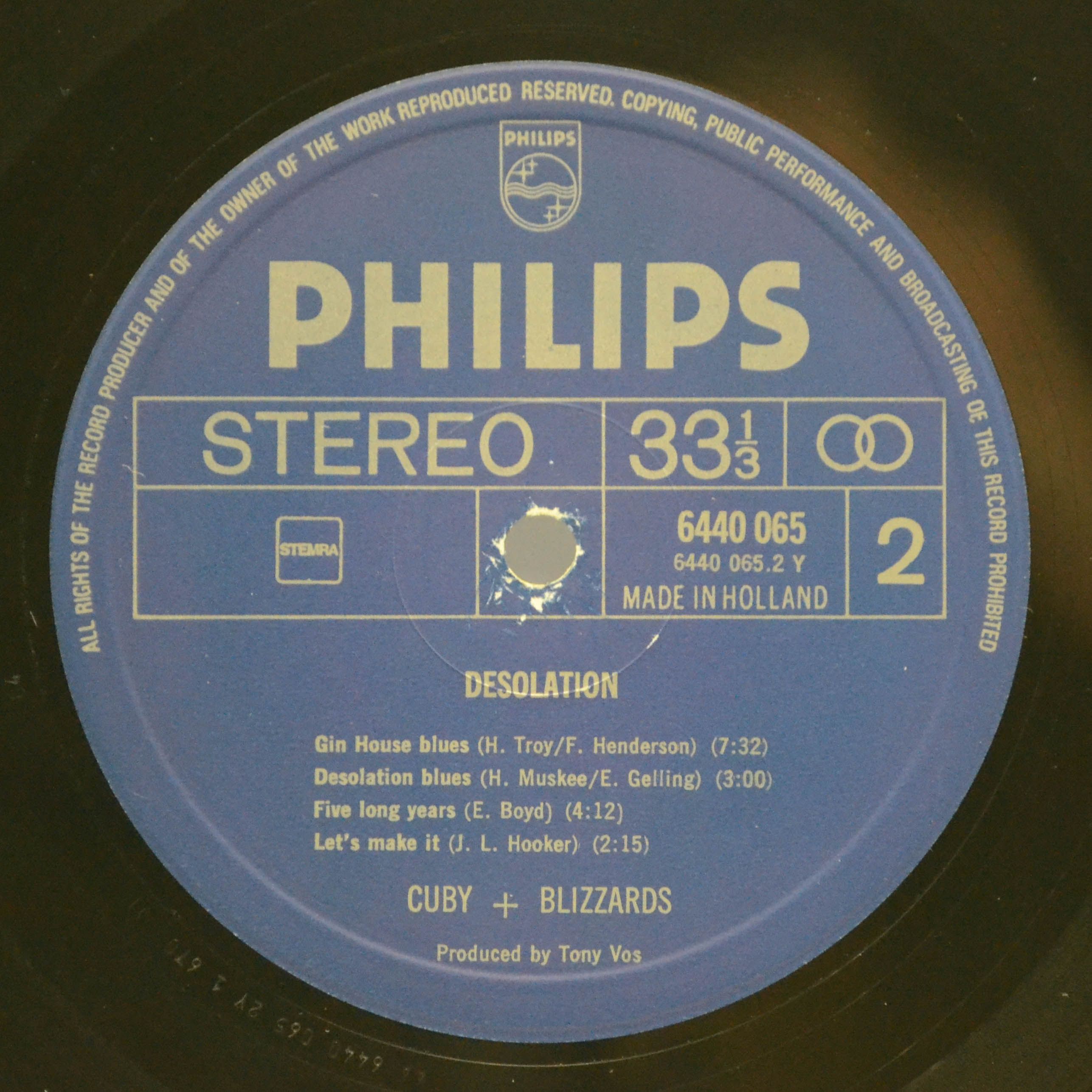 Cuby + Blizzards — Desolation (Holland), 1966