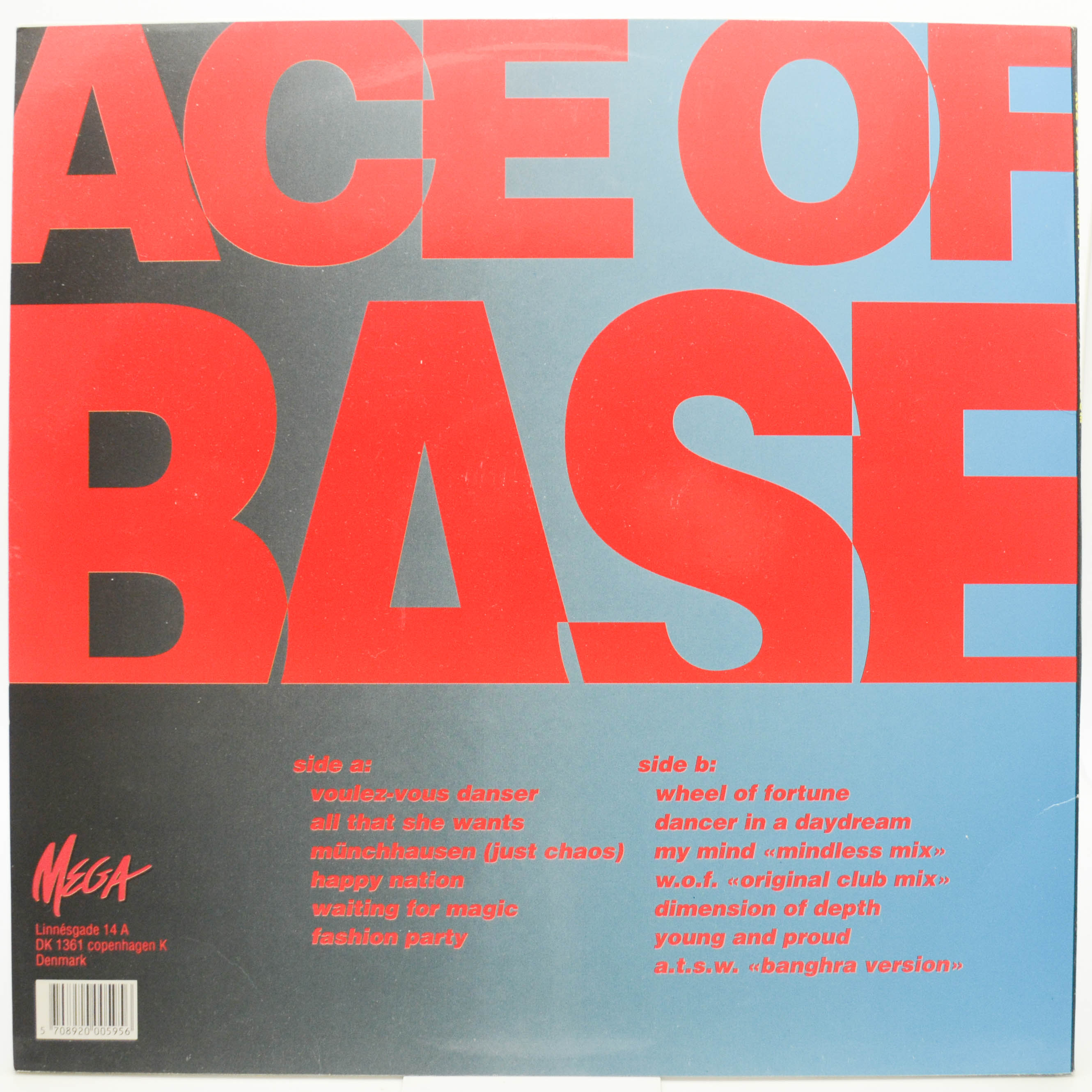 Ace Of Base — Happy Nation, 1992