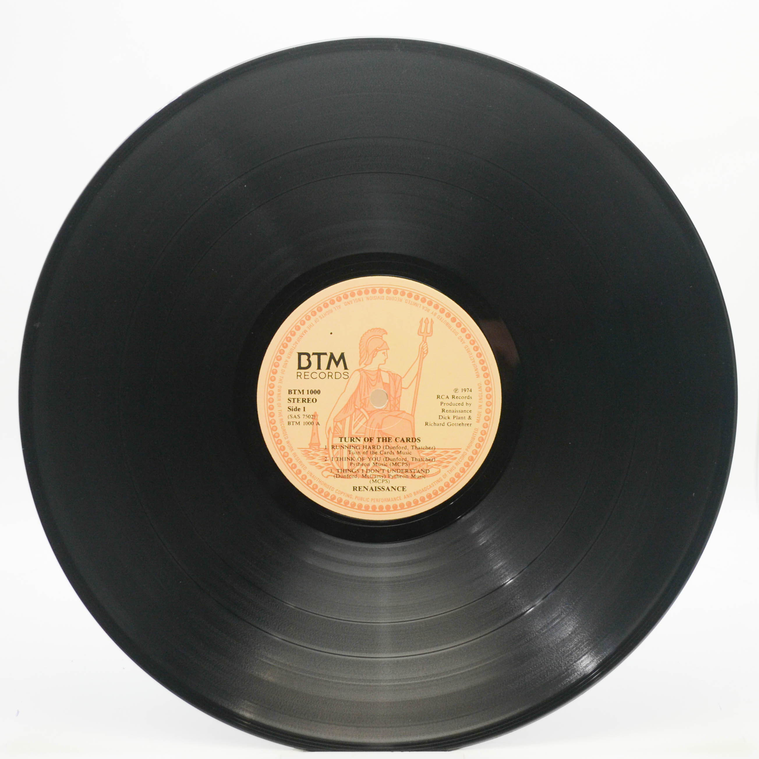 Renaissance — Turn Of The Cards (1-st, UK), 1974