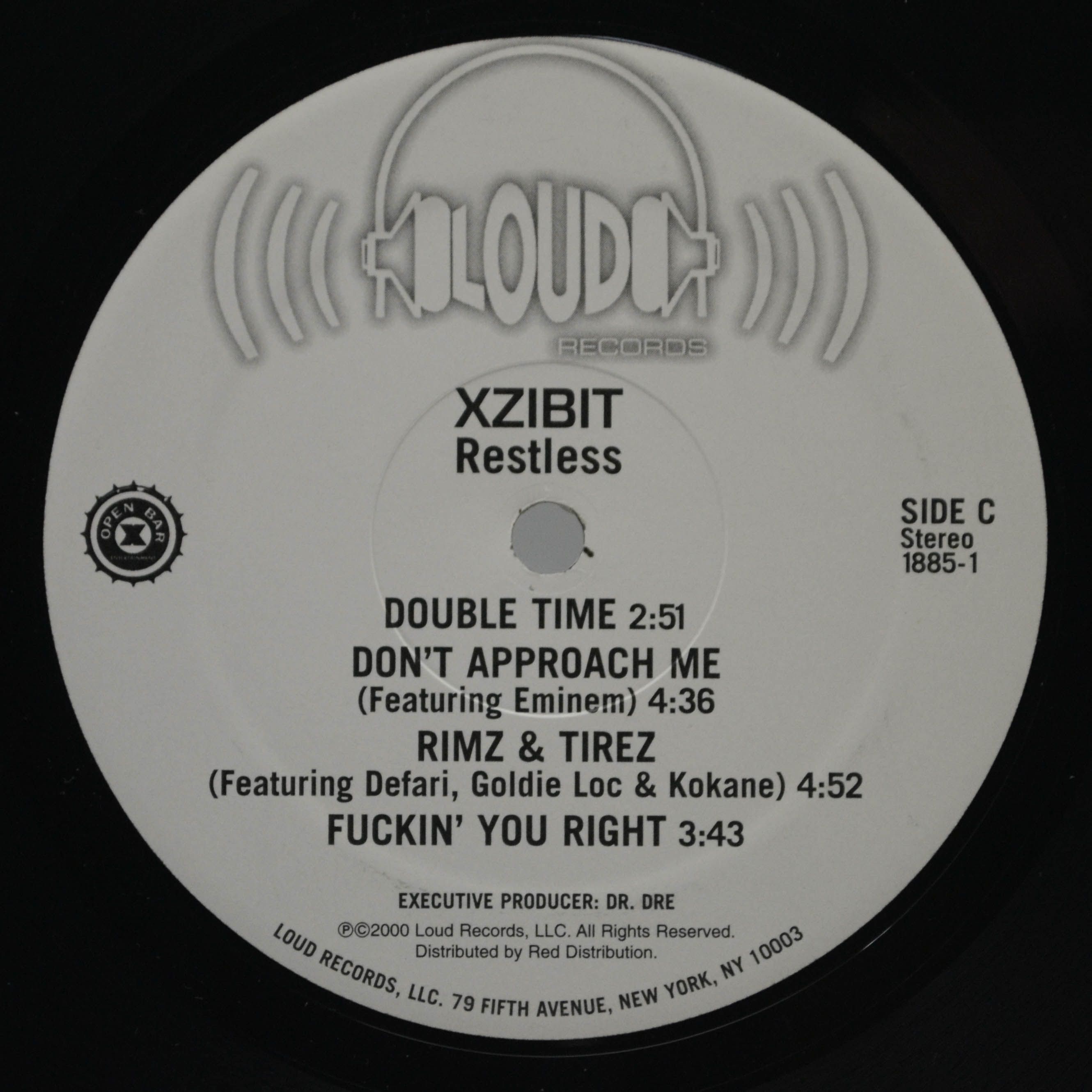 Xzibit — Restless (2LP, 1-st, USA), 2000