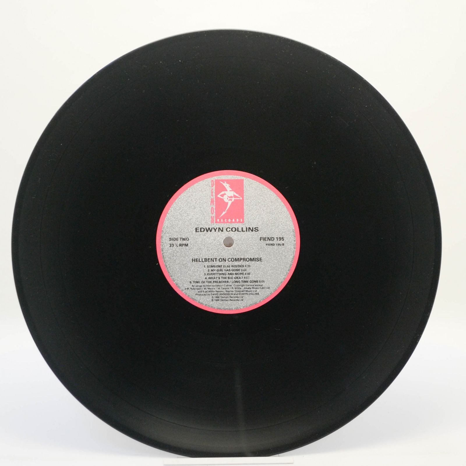 Edwyn Collins — Hellbent On Compromise (UK), 1990