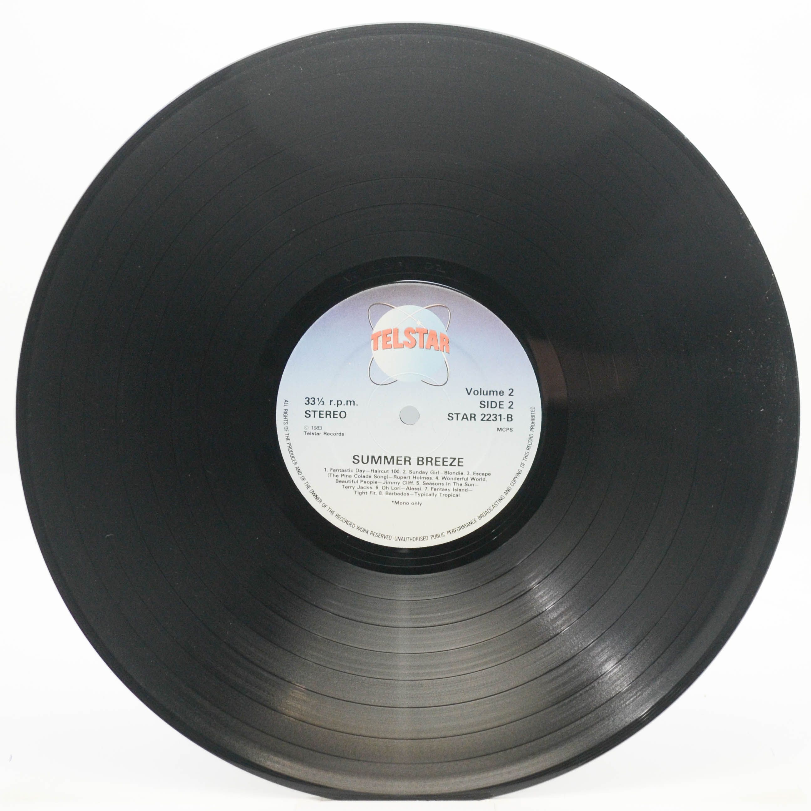 Various — Summer Breeze Vol. 1 (UK), 1983