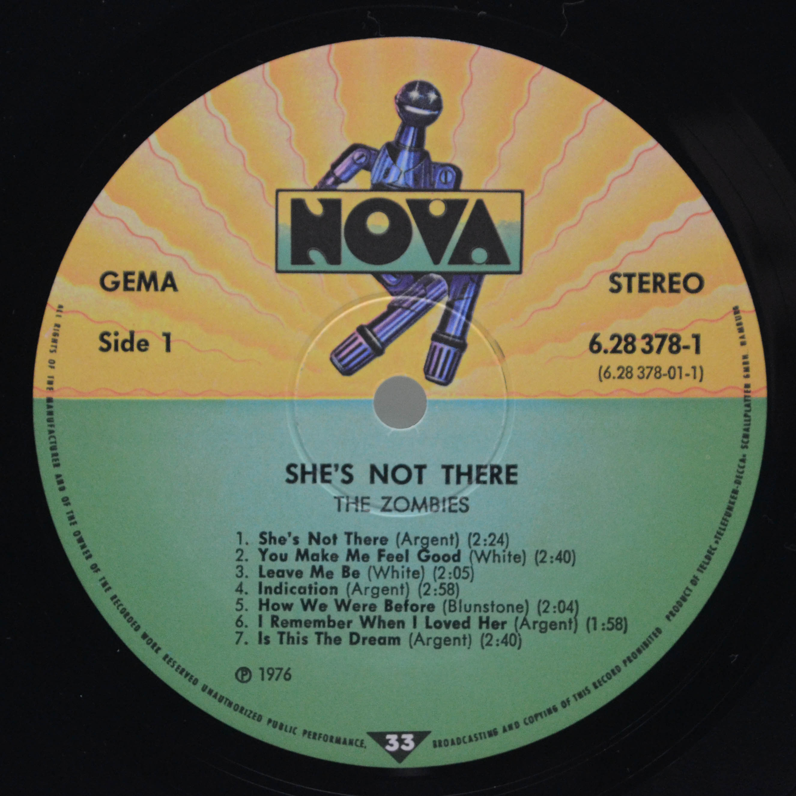 Zombies — She's Not There (2LP), 1976