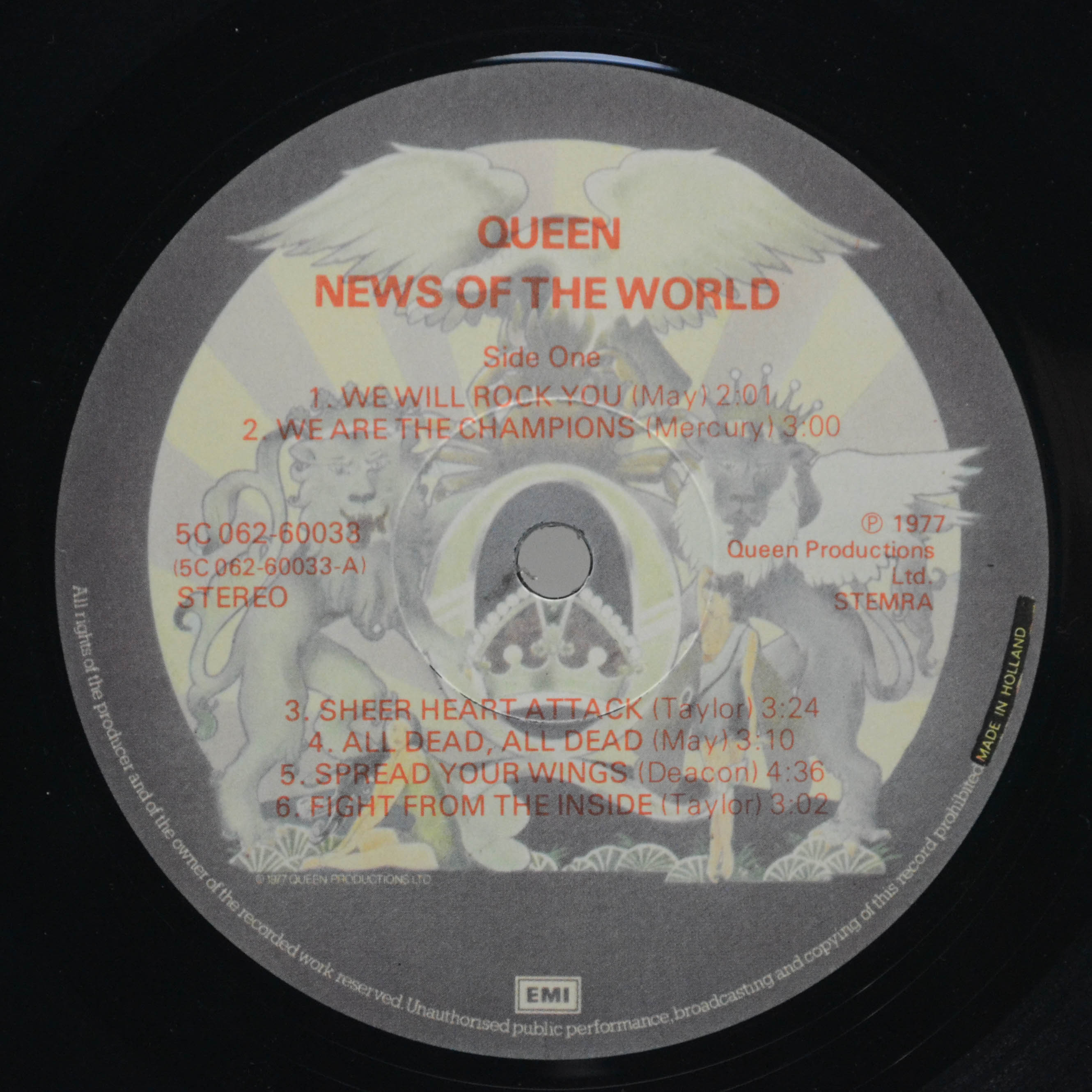 Queen — News Of The World, 1977