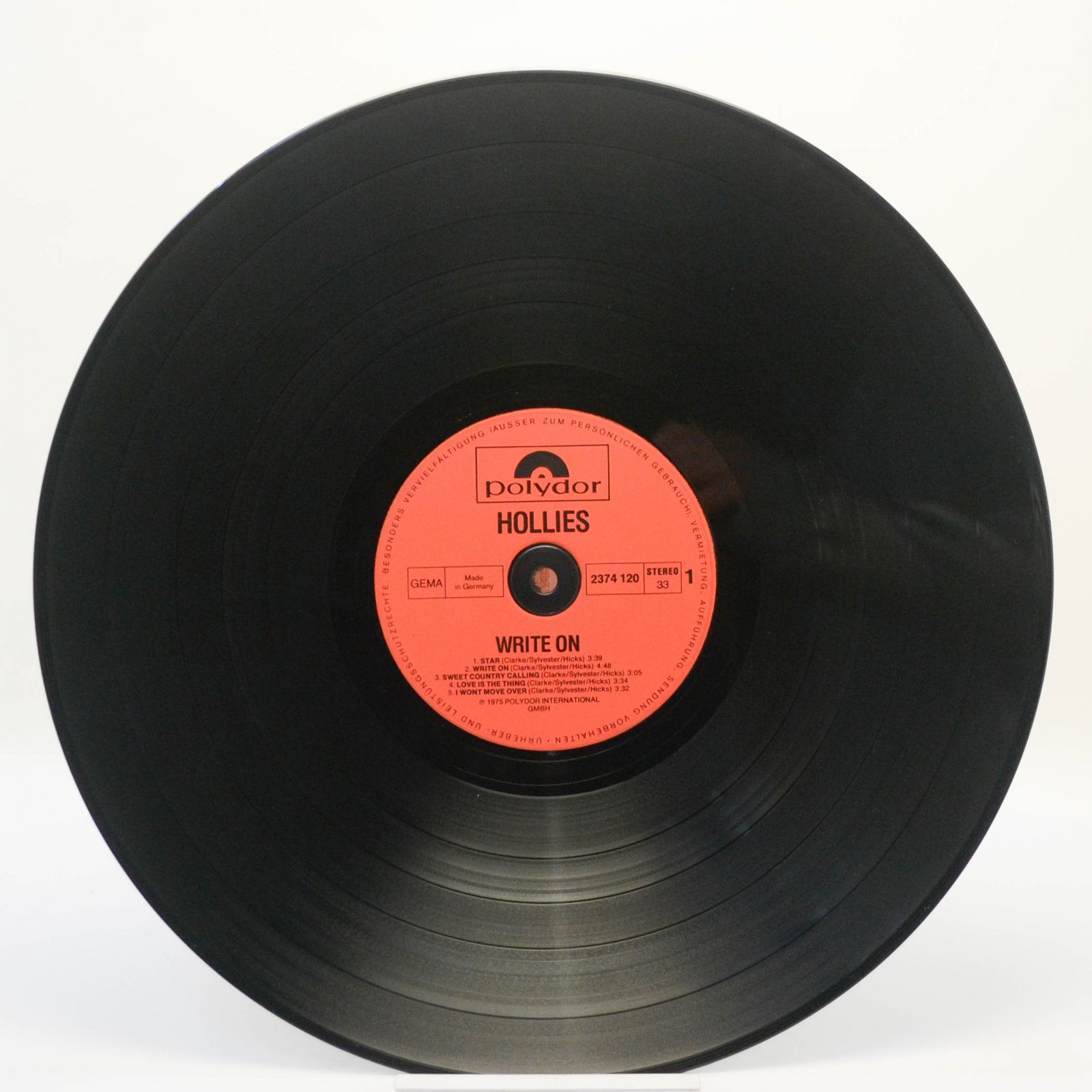 Hollies — Write On, 1975