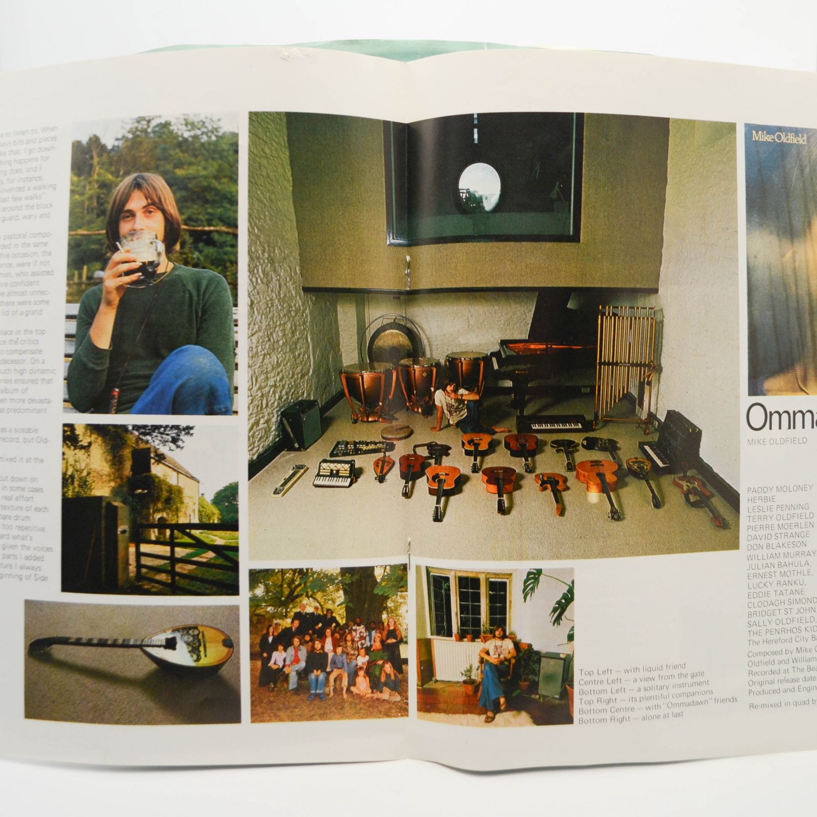 Mike Oldfield — Boxed (Box-set, booklet), 1976