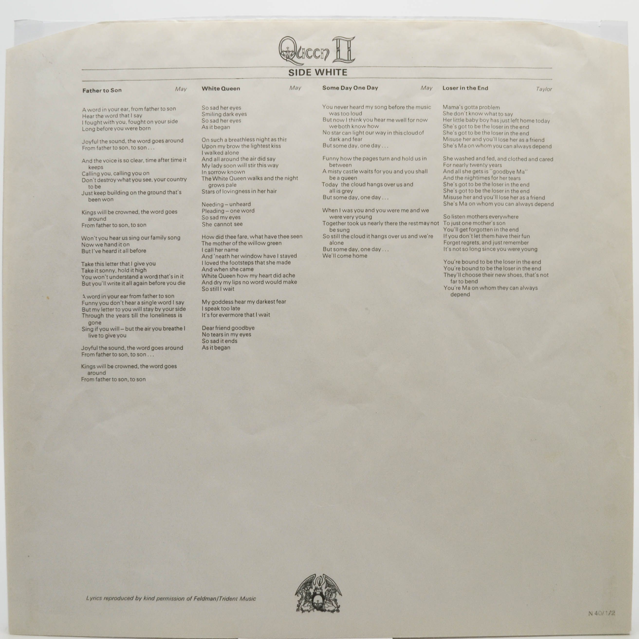 Queen — Queen II, 1974
